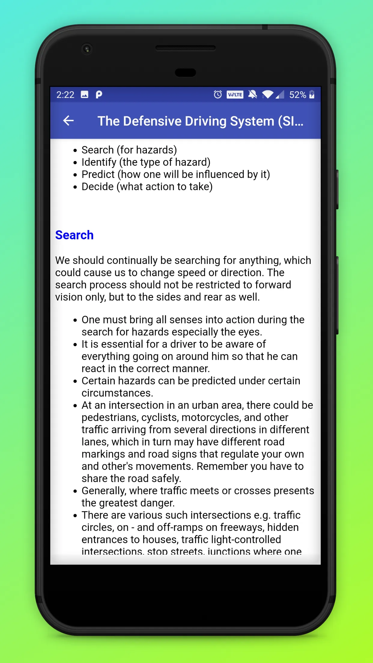 K53 Practice Tests - SA | Indus Appstore | Screenshot