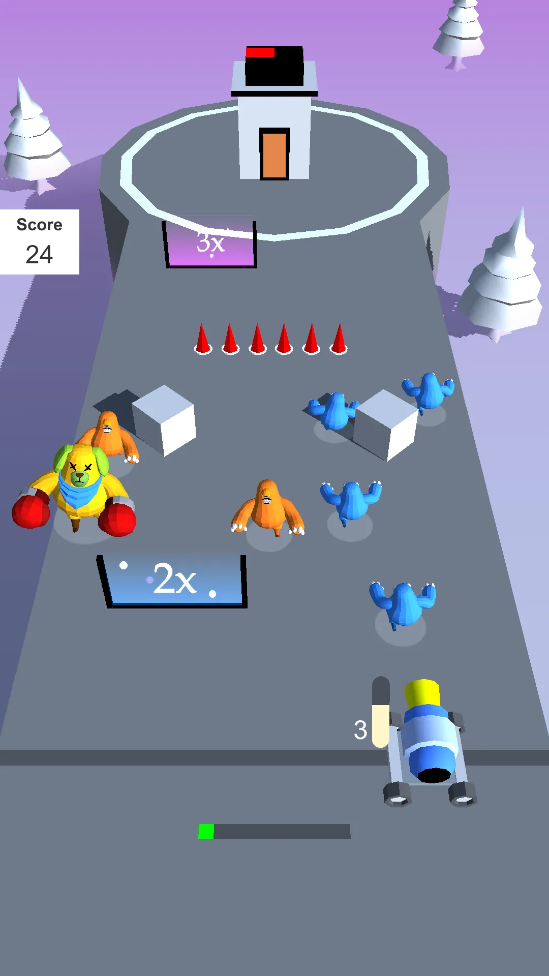 Crowd Evolution : save tower | Indus Appstore | Screenshot