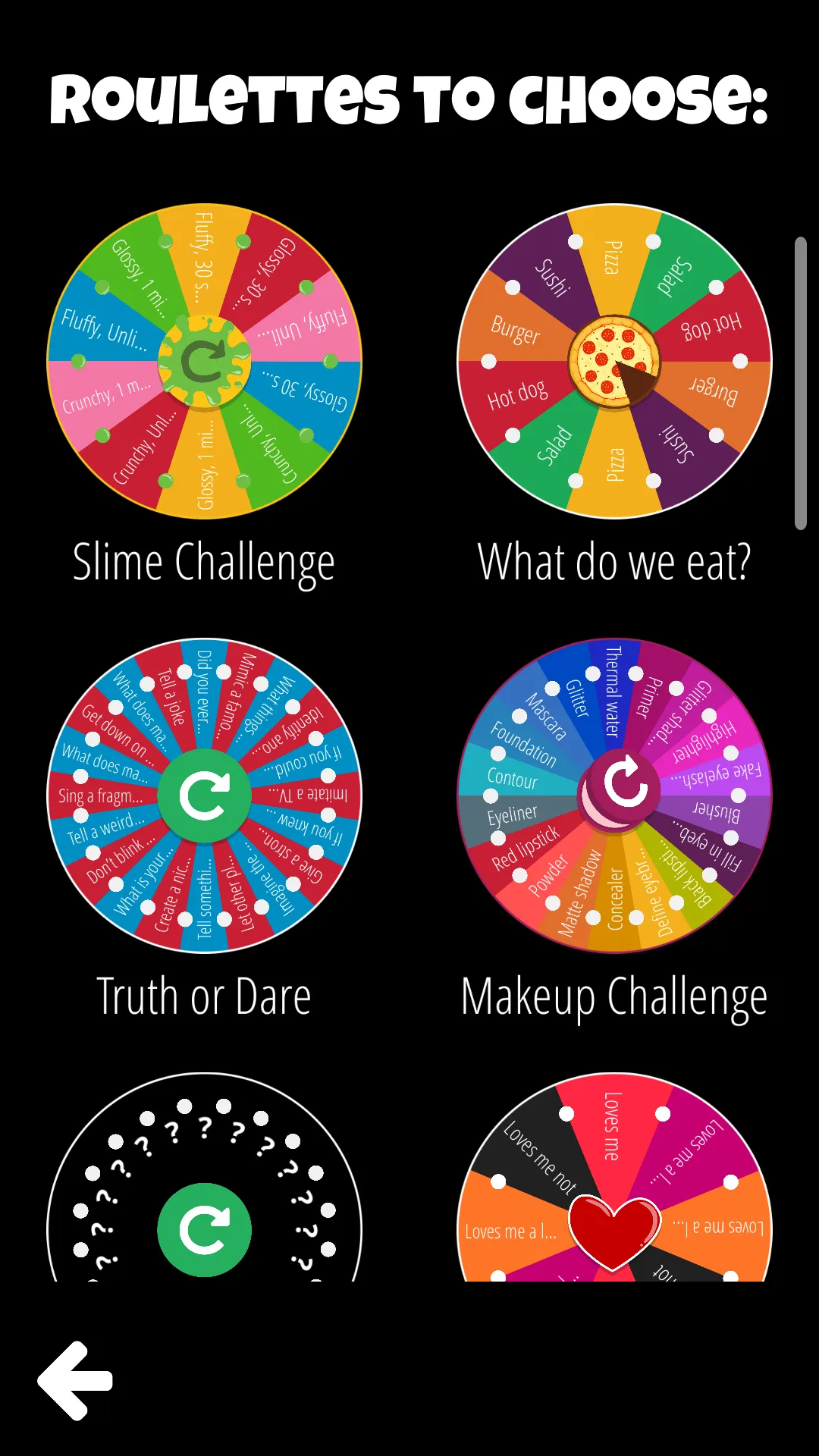 Decision Roulette | Indus Appstore | Screenshot