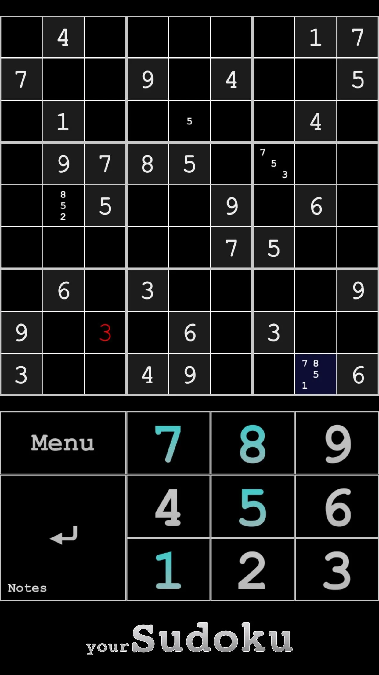 yourSudoku - Over 10000 Sudoku | Indus Appstore | Screenshot