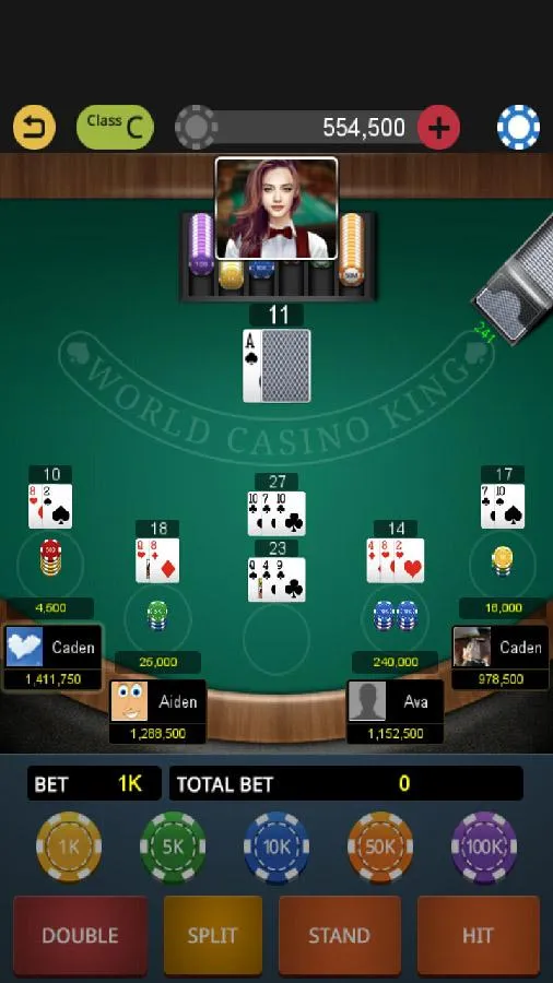 World Blackjack King | Indus Appstore | Screenshot