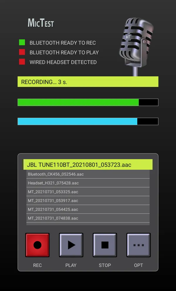 Mic Test | Indus Appstore | Screenshot