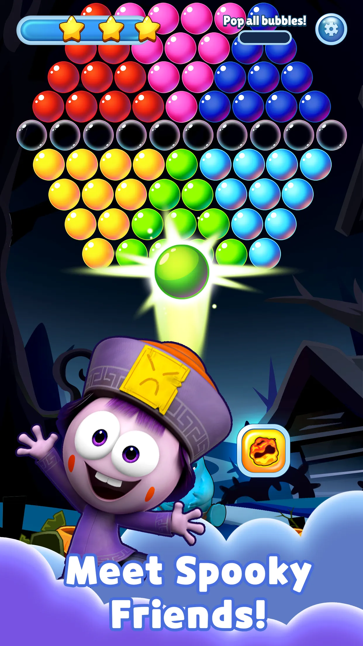 SPOOKIZ PANG: Bubble Shooting | Indus Appstore | Screenshot