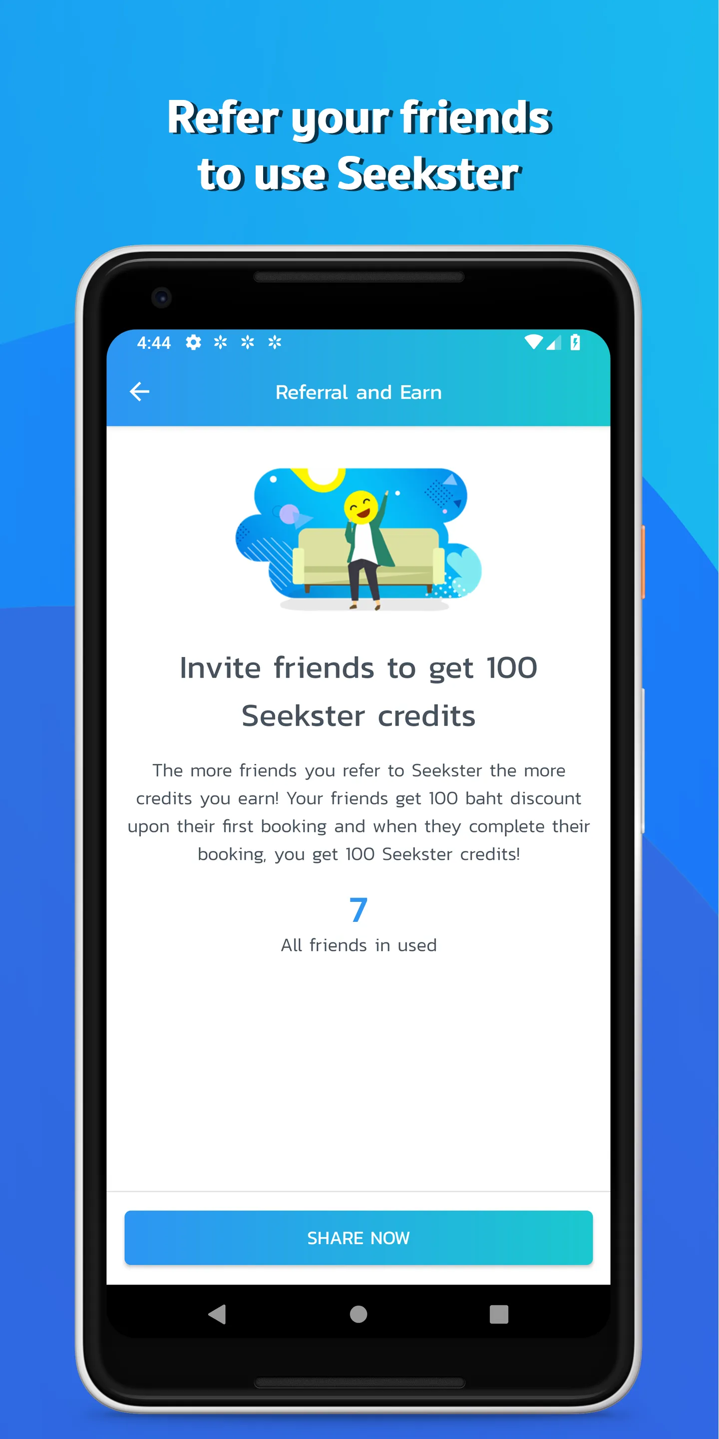 Seekster | Indus Appstore | Screenshot