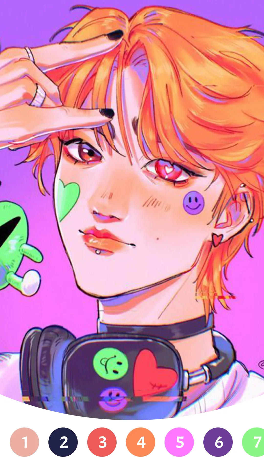 Stray Kids Paint by Number | Indus Appstore | Screenshot