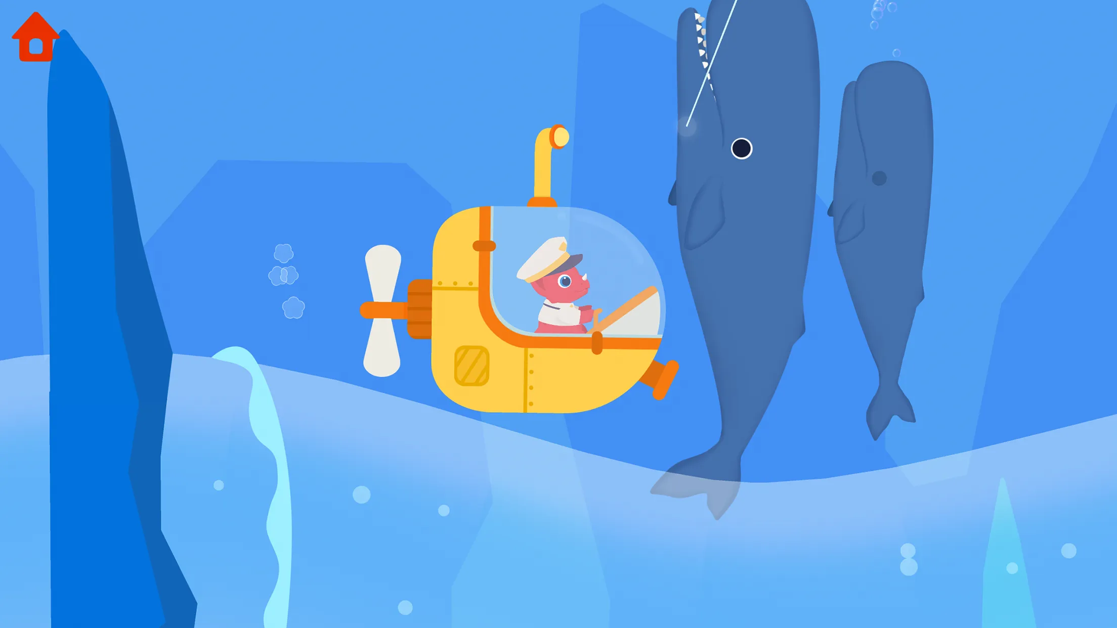 Dinosaur Submarine - for kids | Indus Appstore | Screenshot