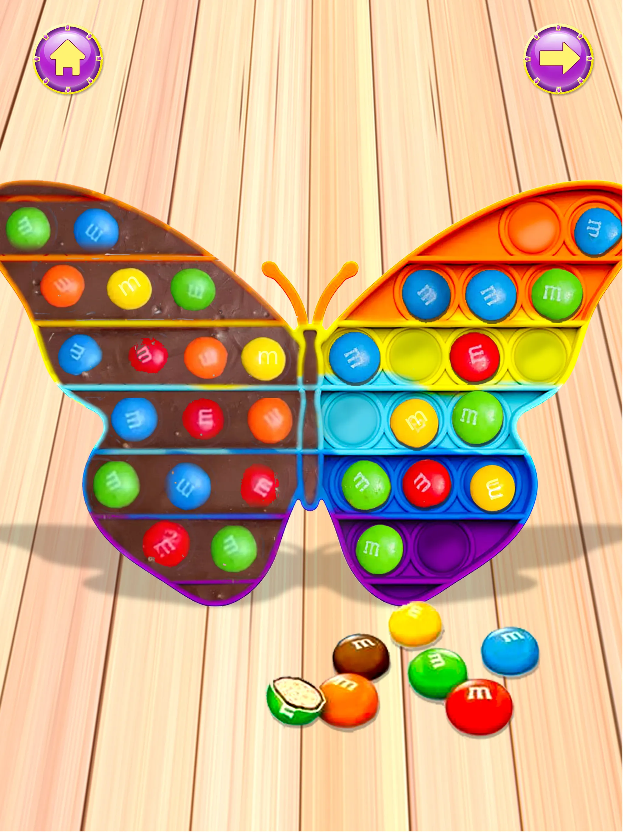 Chocolate Pop It DIY Games | Indus Appstore | Screenshot