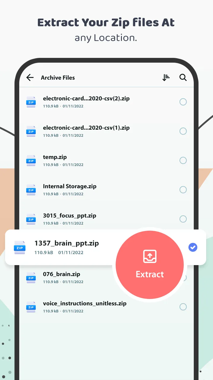 Zip Unzip Files, Zip Extractor | Indus Appstore | Screenshot