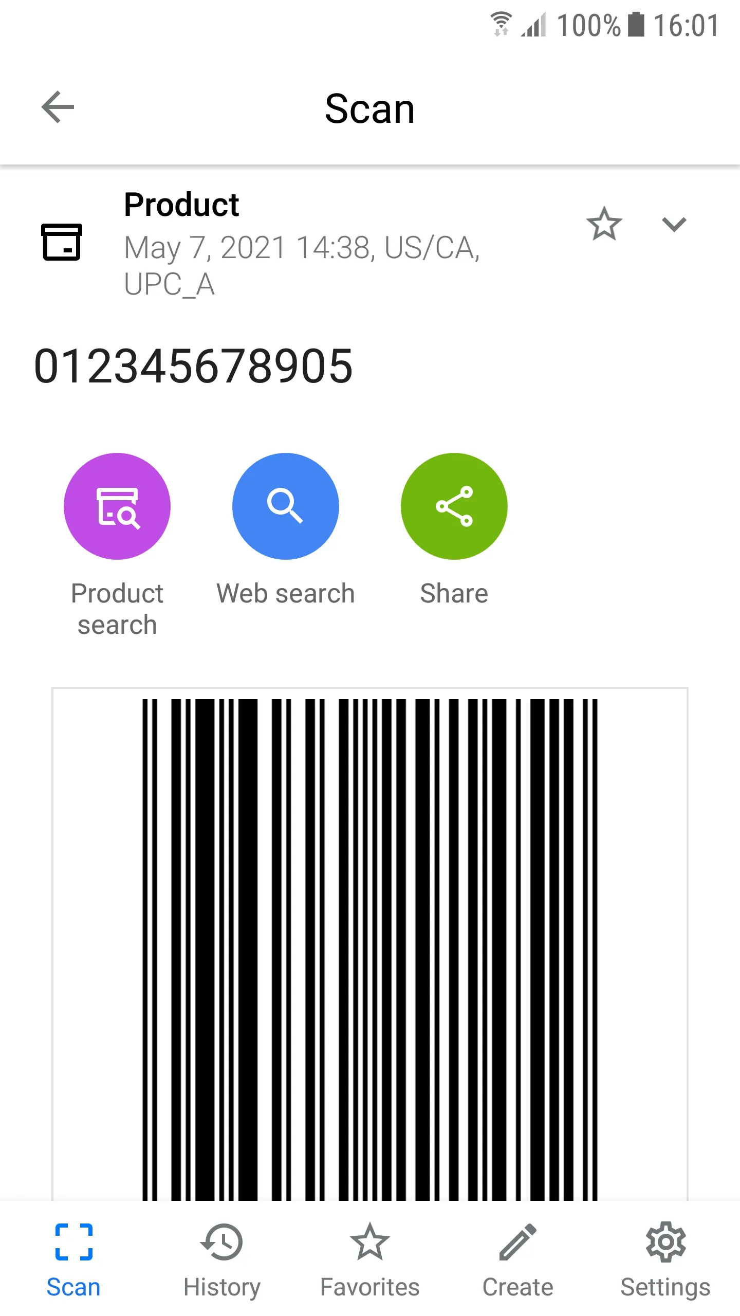 QR & Barcode Reader | Indus Appstore | Screenshot