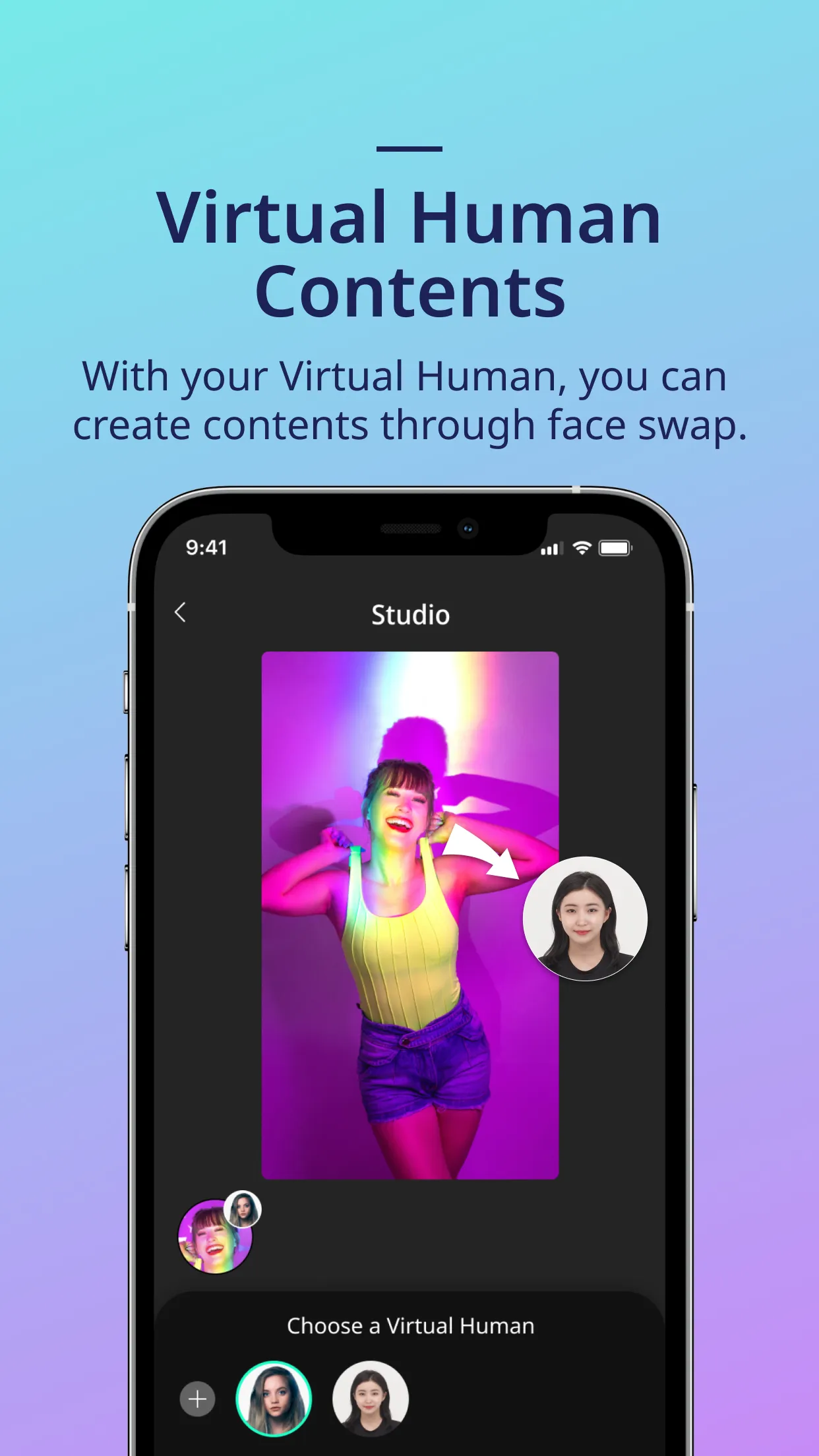 Virtually: Virtual Influencer | Indus Appstore | Screenshot