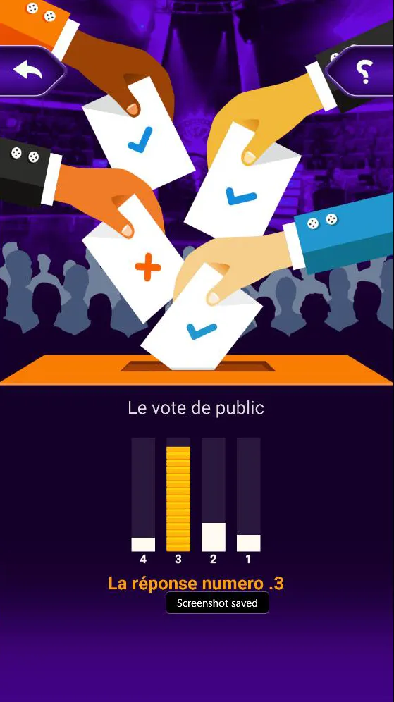 Qui veut gagner the million | Indus Appstore | Screenshot