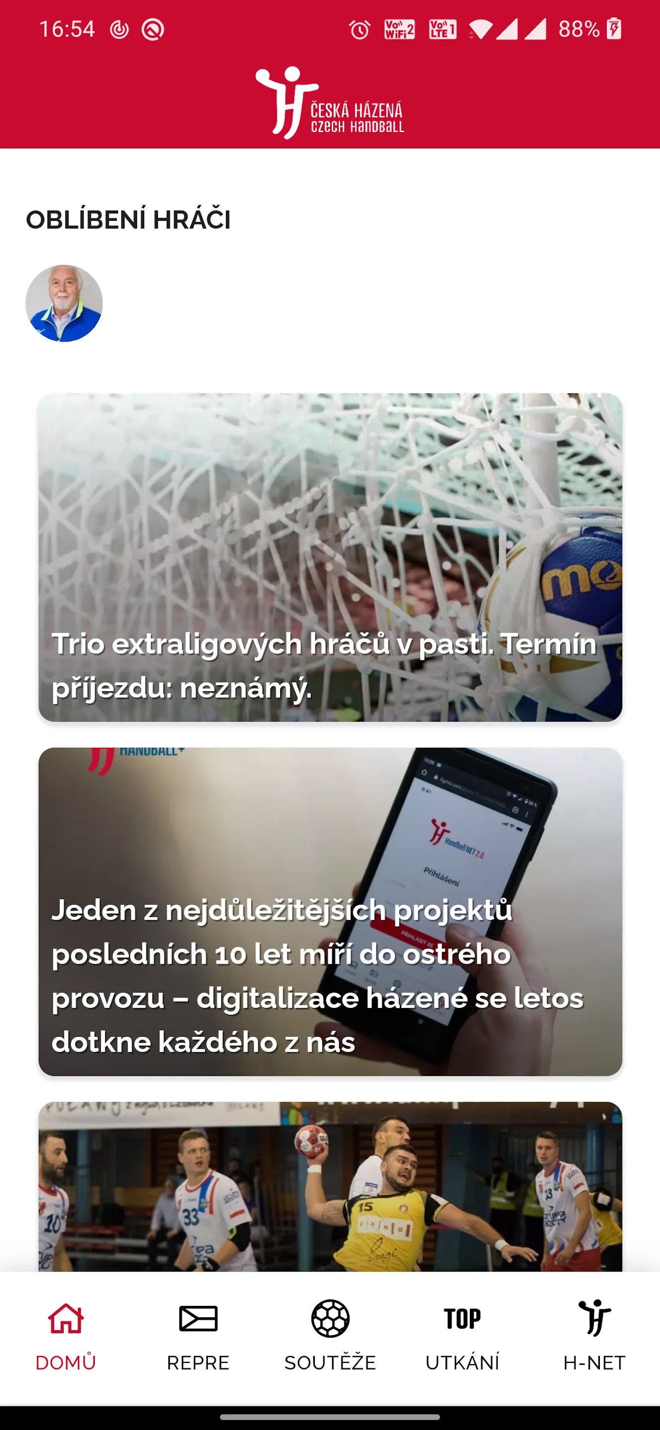 Česká házená | Indus Appstore | Screenshot