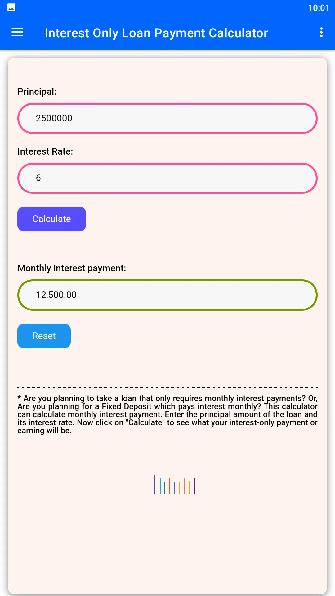 Interest Only Loan Payment | Indus Appstore | Screenshot