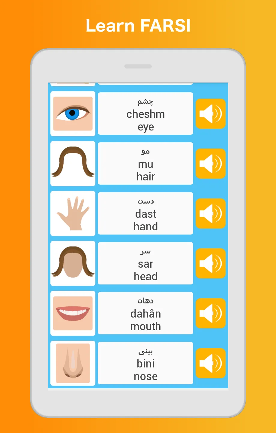 Learn Farsi Persian | Indus Appstore | Screenshot