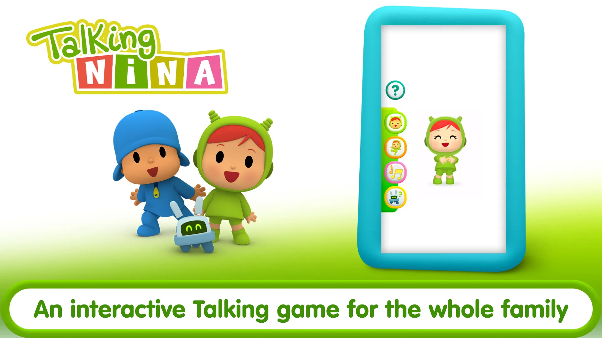 Talking Pocoyo: My friend Nina | Indus Appstore | Screenshot