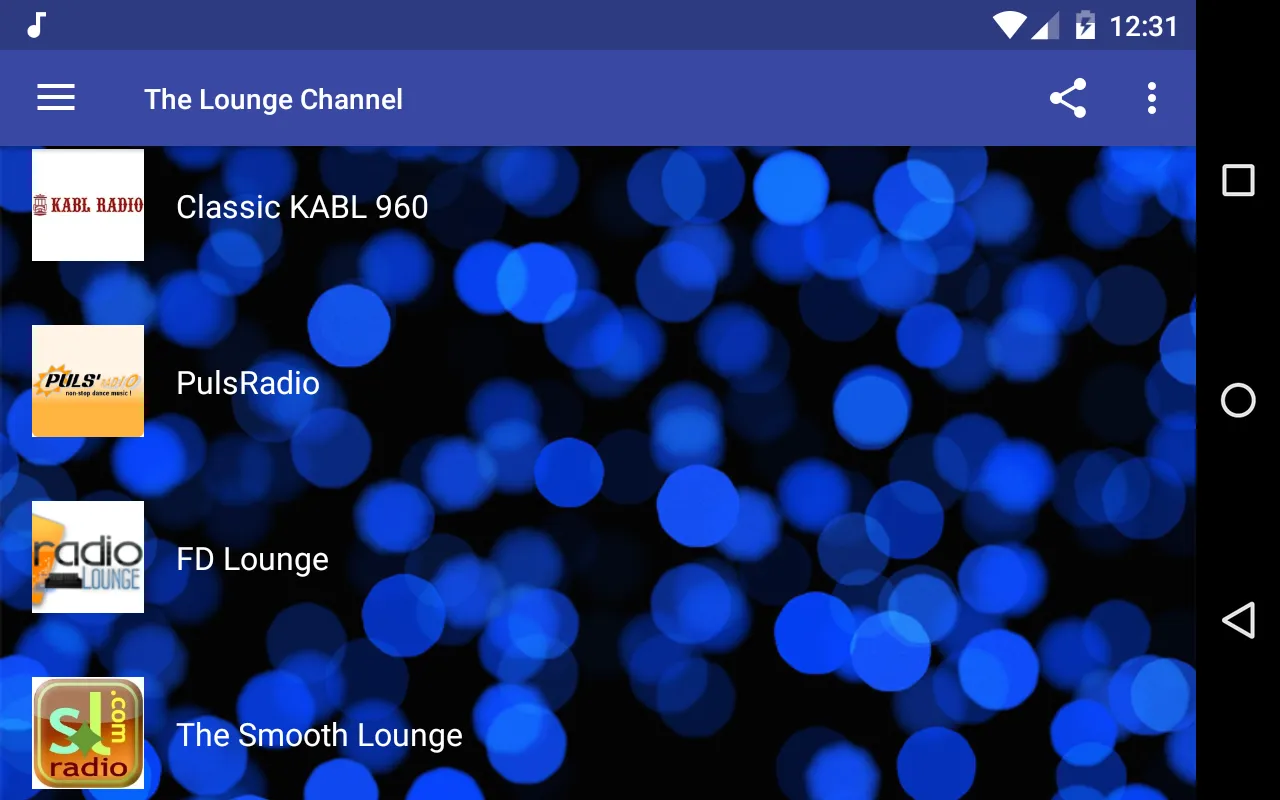 The Lounge Channel - Live Radi | Indus Appstore | Screenshot