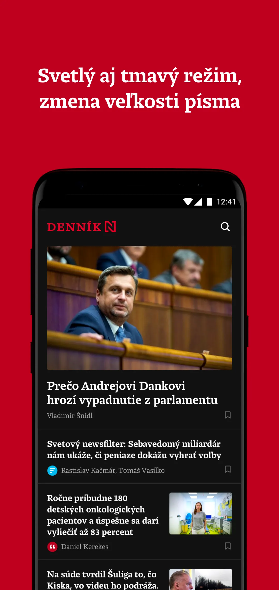 Denník N | Indus Appstore | Screenshot