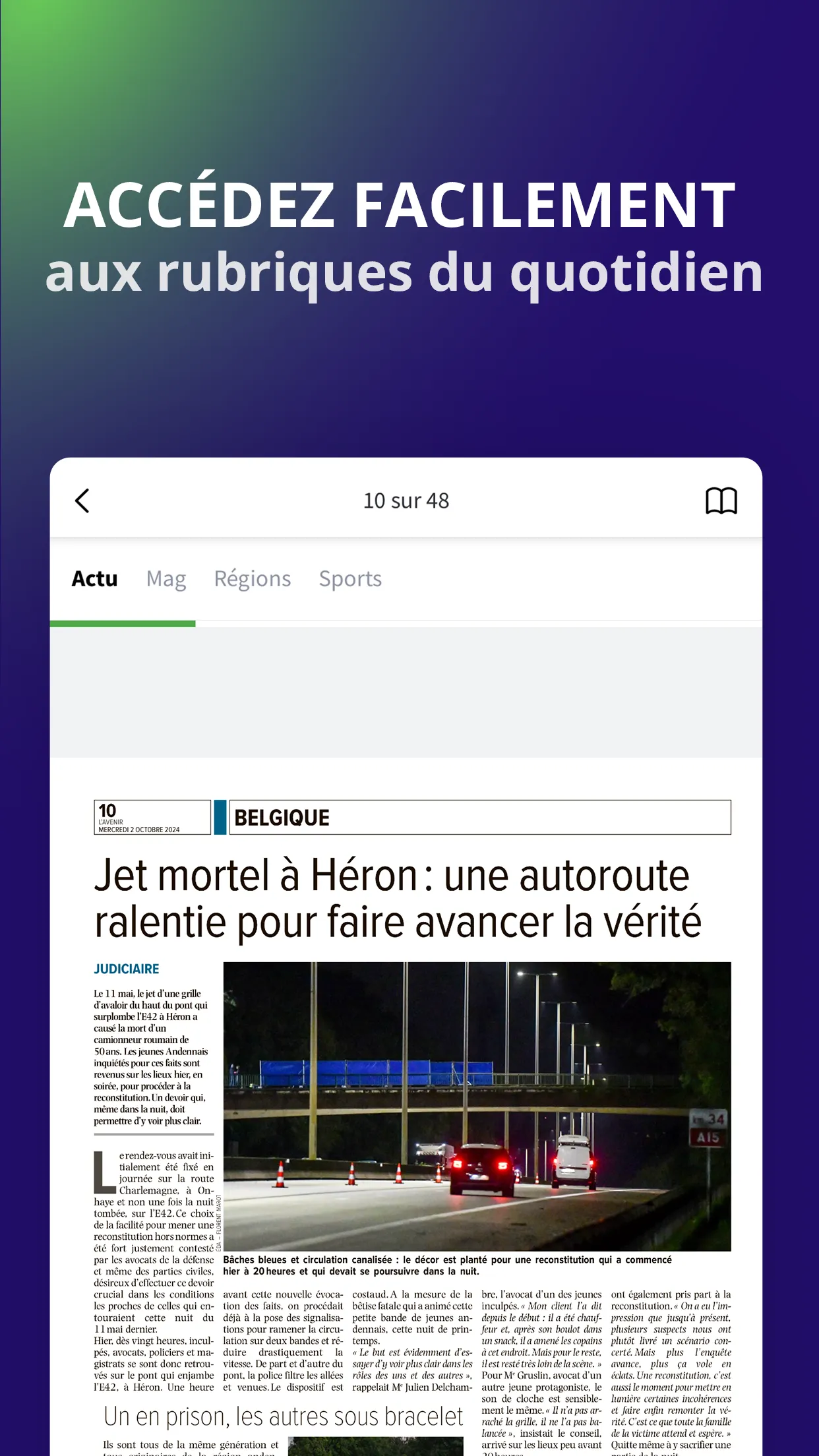 L'Avenir Journal | Indus Appstore | Screenshot