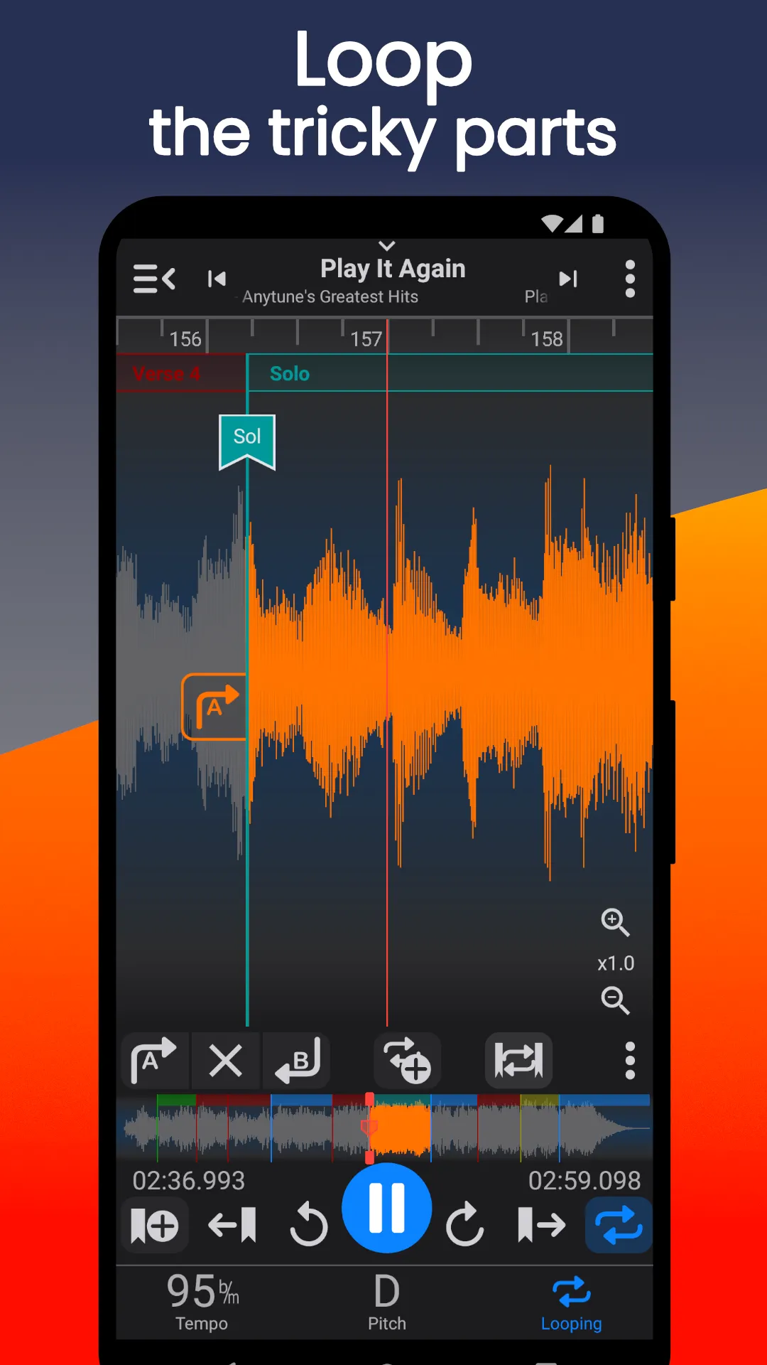 Anytune - Music Speed Changer | Indus Appstore | Screenshot