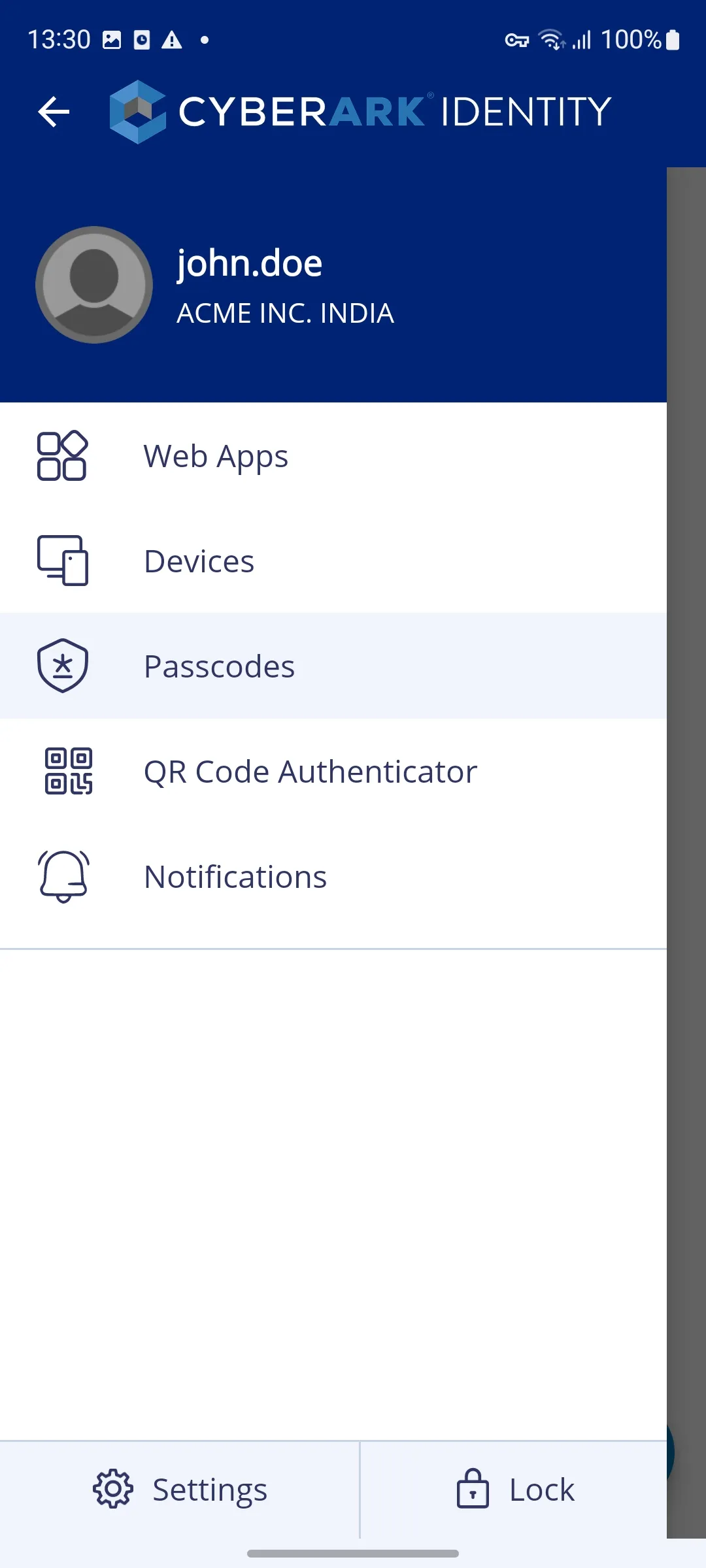 CyberArk Identity | Indus Appstore | Screenshot