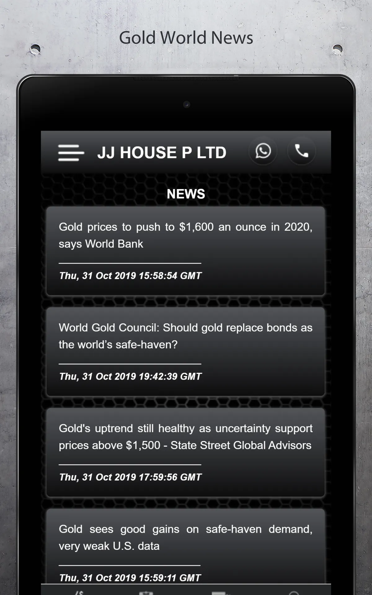 JJ Gold House | Indus Appstore | Screenshot