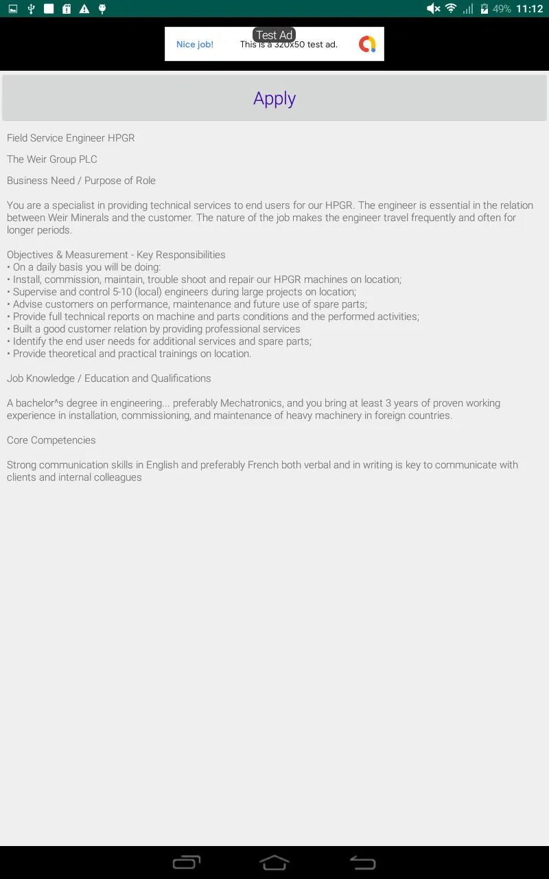 Mauritania jobs | Indus Appstore | Screenshot