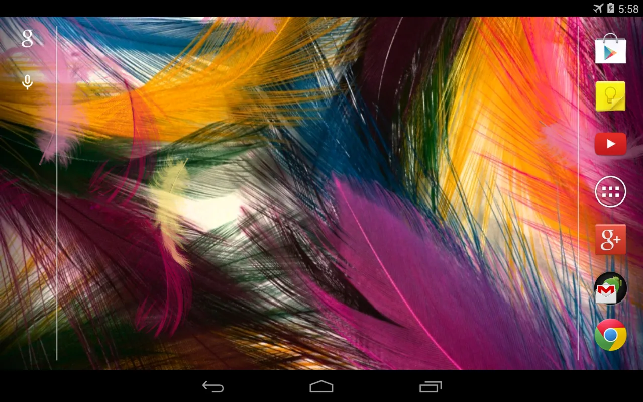 Feather Live Wallpaper | Indus Appstore | Screenshot