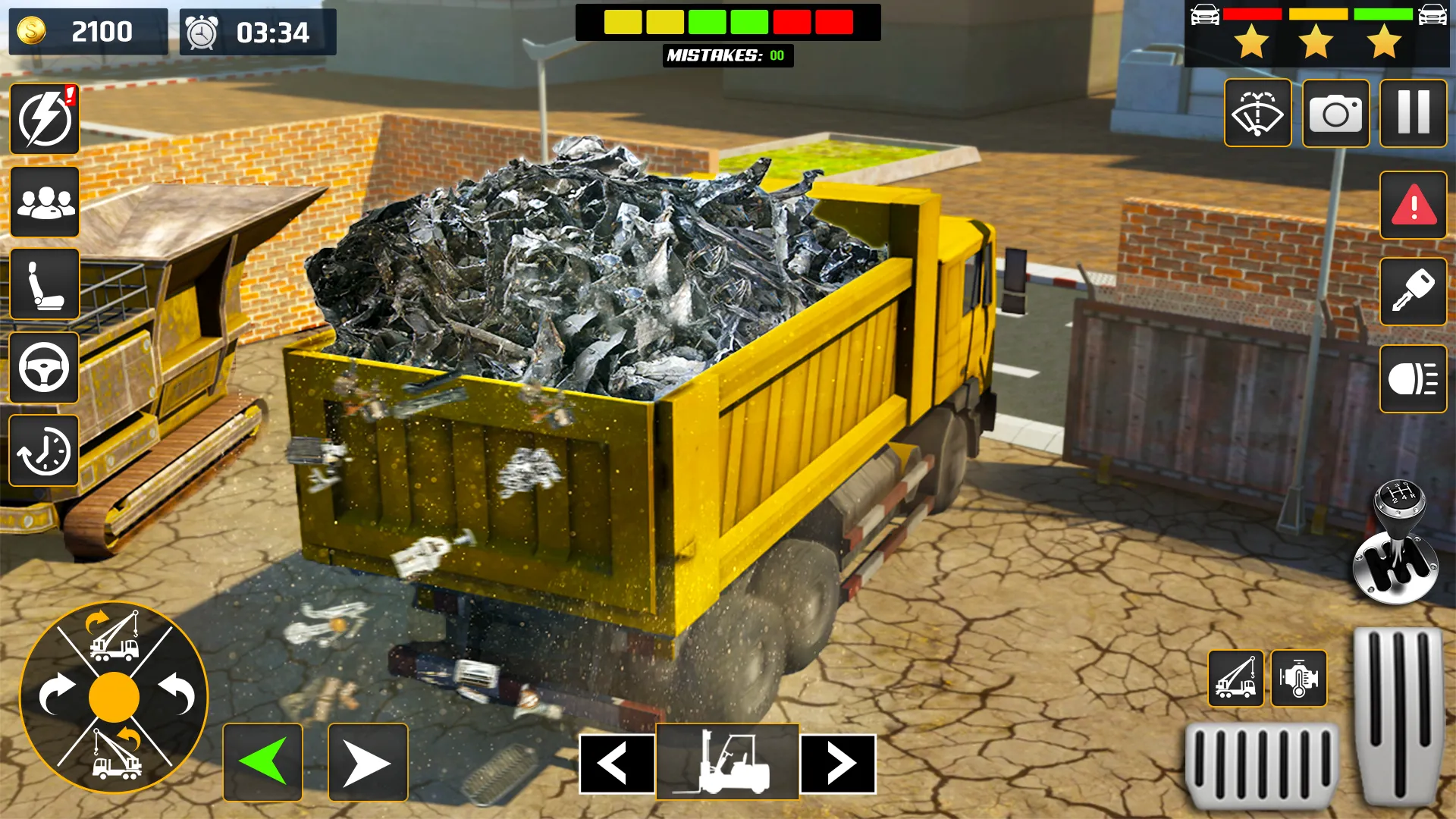 Car Crusher Excavator Games 3d | Indus Appstore | Screenshot