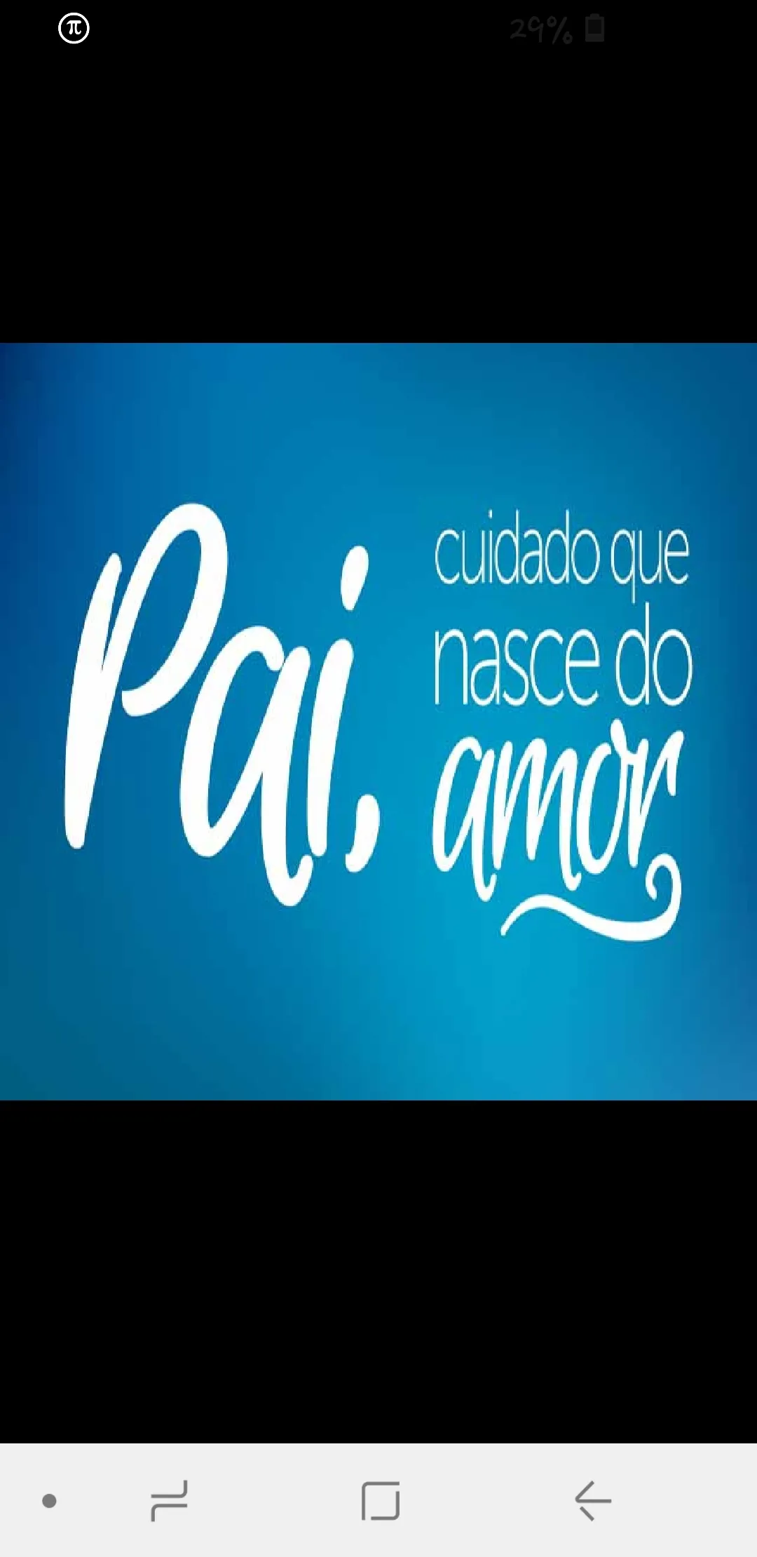 FELIZ DIA DOS PAIS UM ABRAÇO! | Indus Appstore | Screenshot