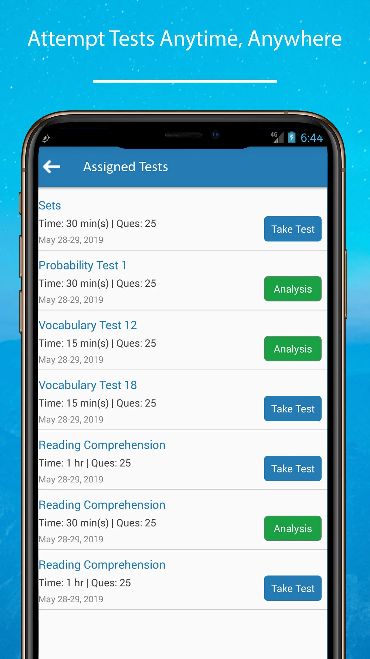 EXAM RANKER | Indus Appstore | Screenshot