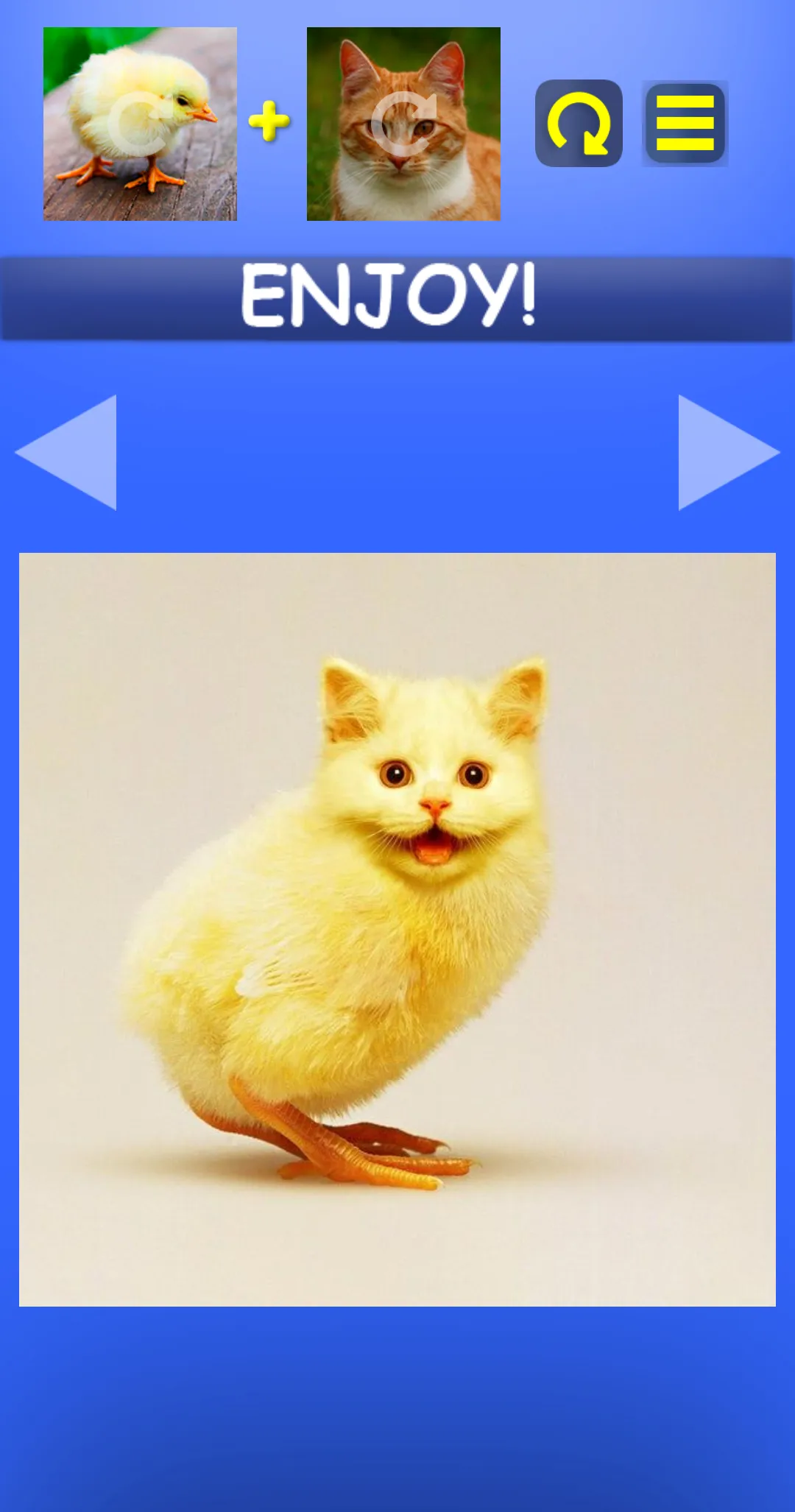 Mix Aminals. Animal morphing | Indus Appstore | Screenshot