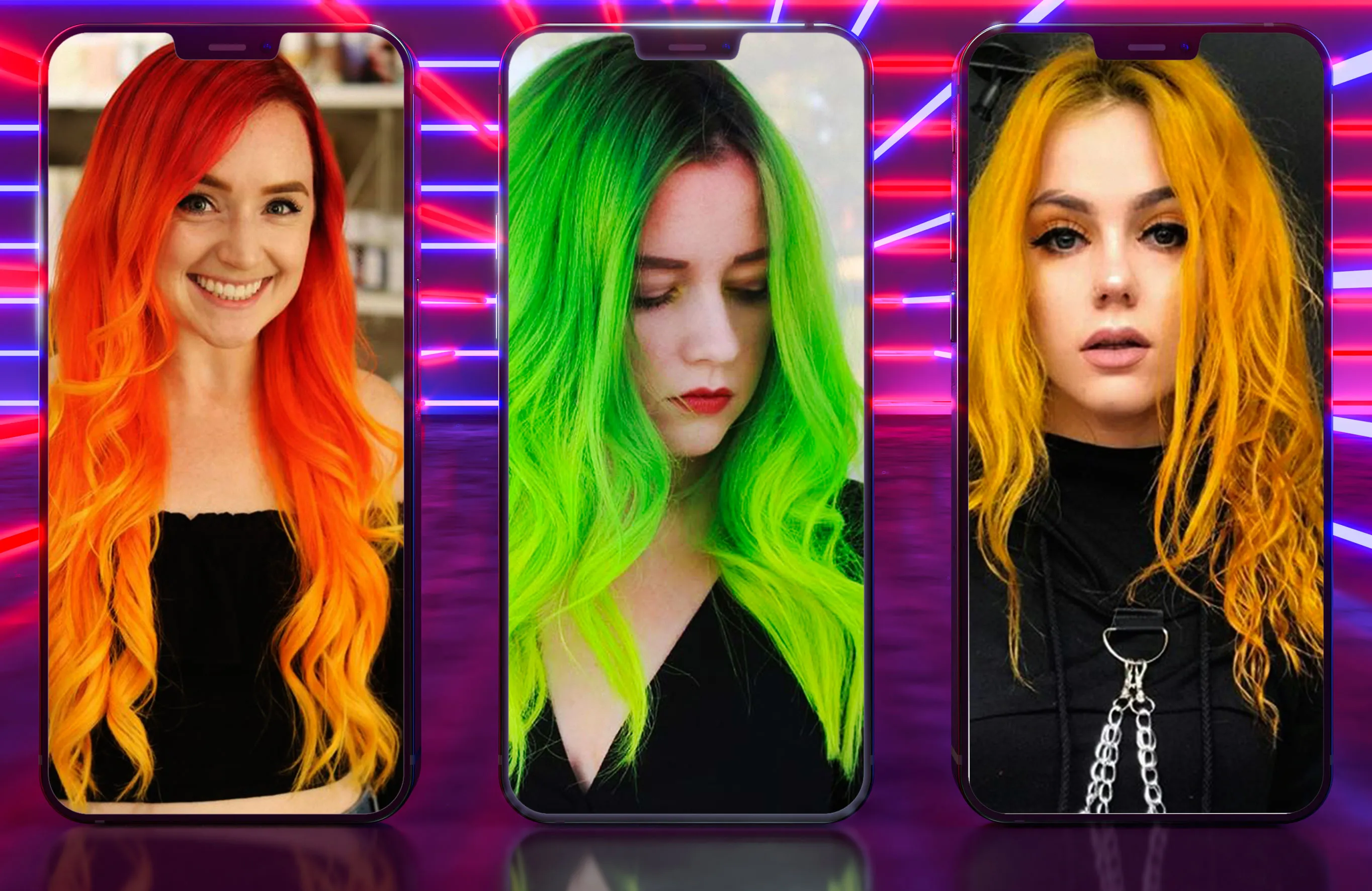 Women Hair Color Ideas | Indus Appstore | Screenshot