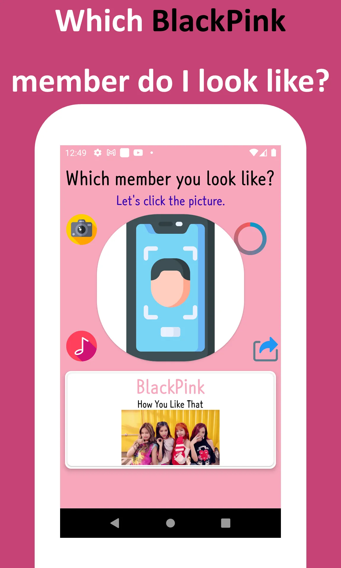 BlackPink you look alike | Indus Appstore | Screenshot