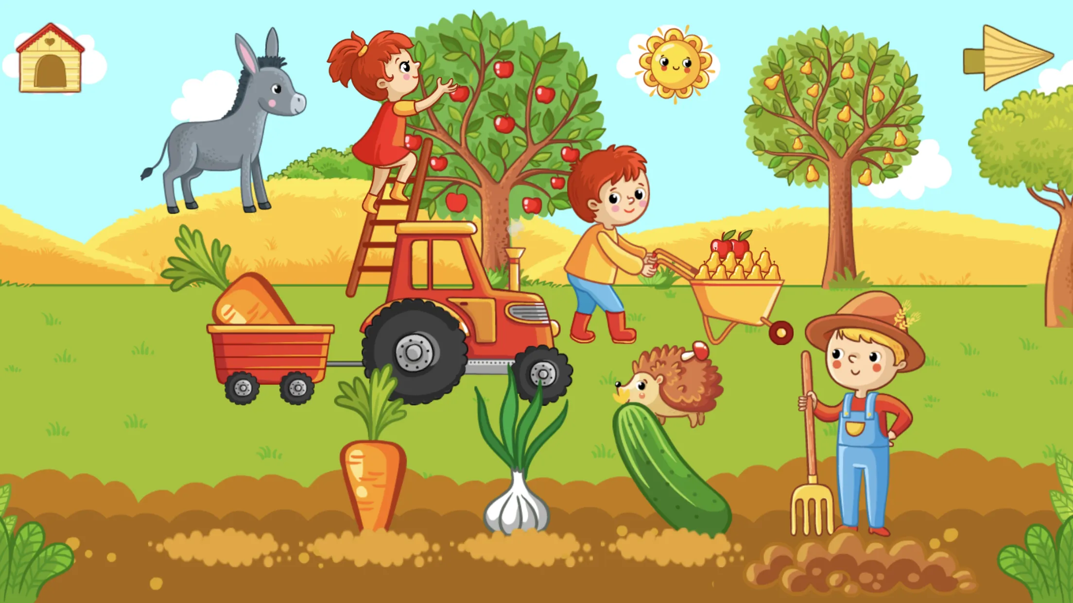 Funny Farm for toddlers kids | Indus Appstore | Screenshot