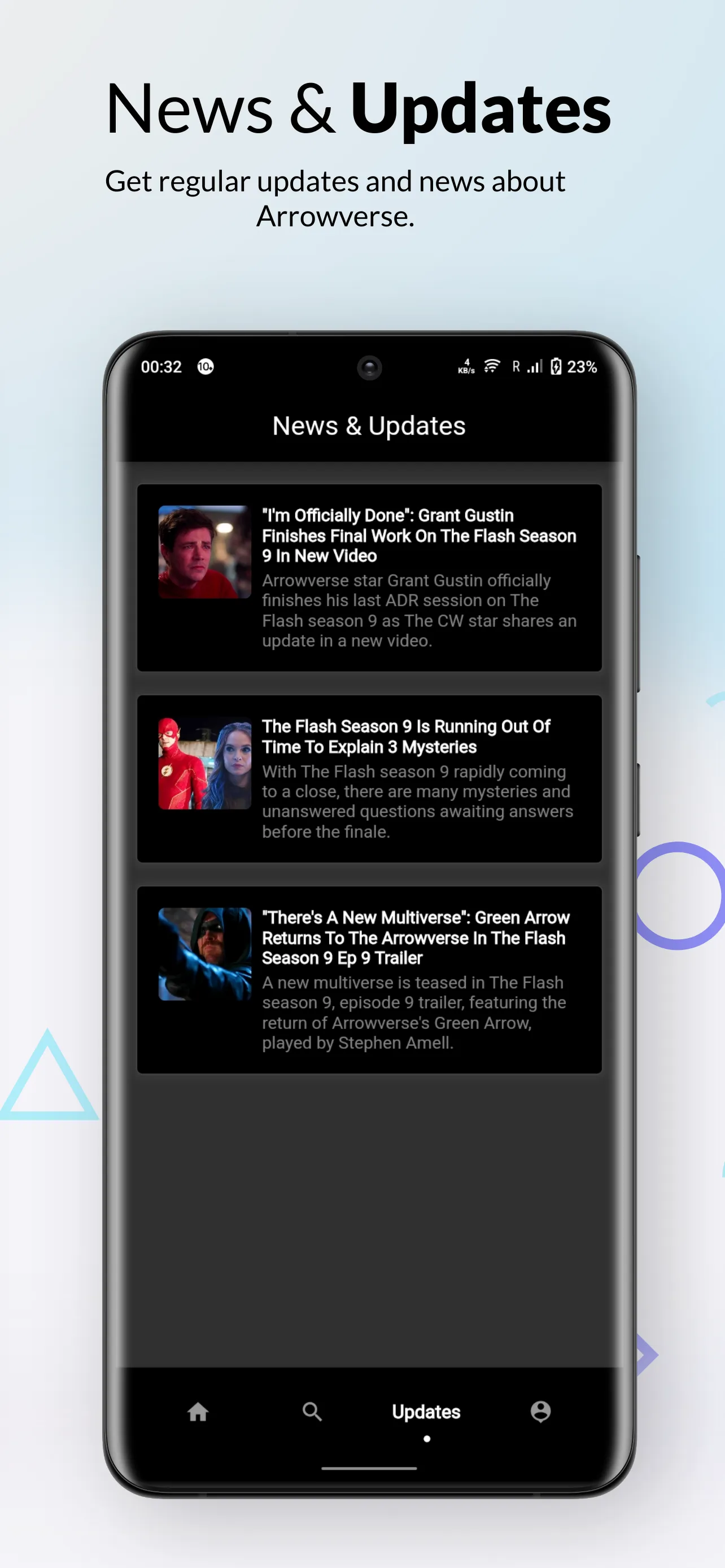 Arrowverse Watch Order | Indus Appstore | Screenshot