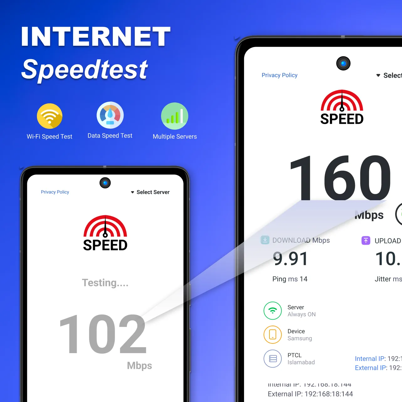 Speedtest: Internet Speed Test | Indus Appstore | Screenshot