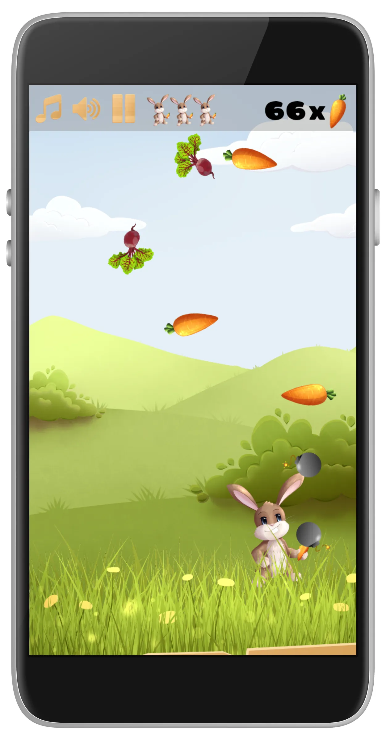 Catch The Carrot | Indus Appstore | Screenshot