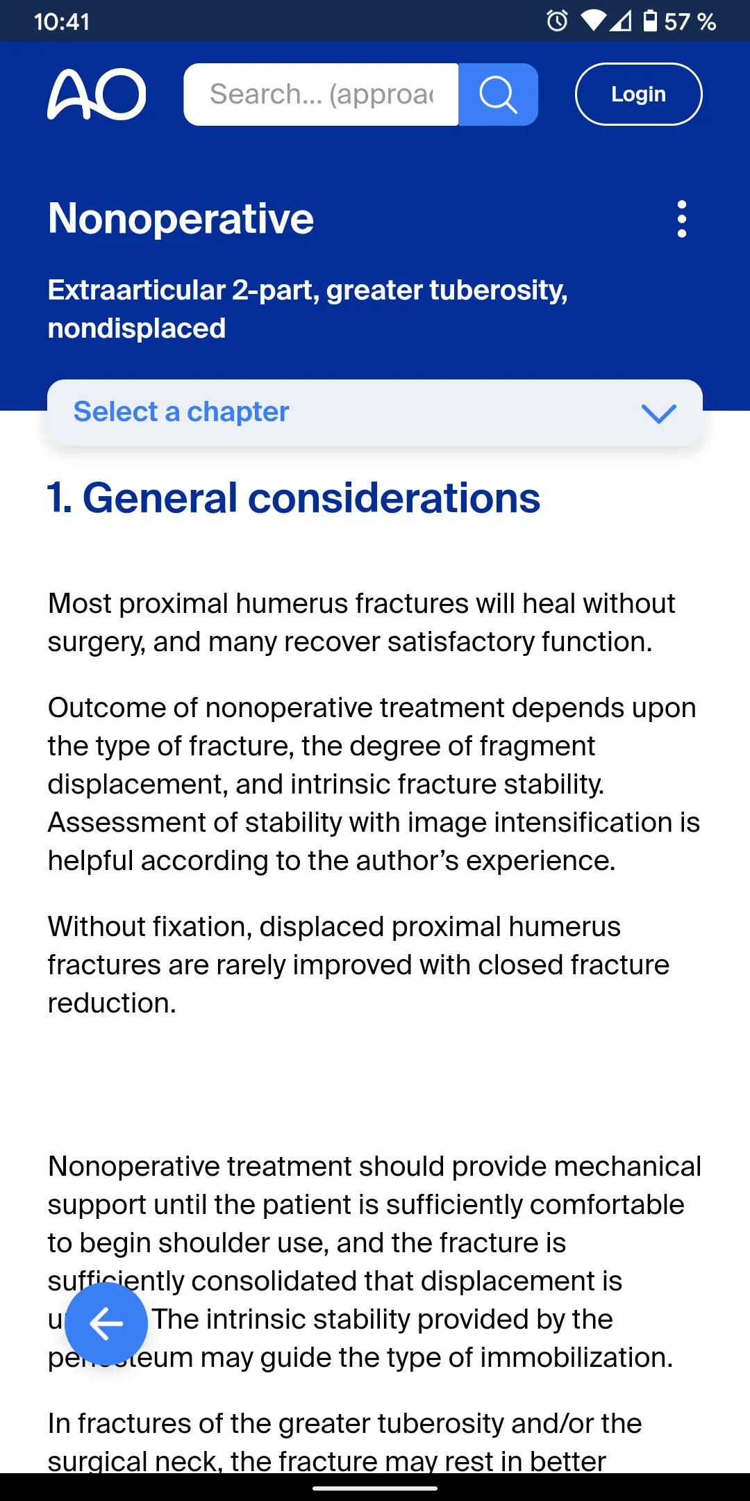 AO Surgery Reference | Indus Appstore | Screenshot