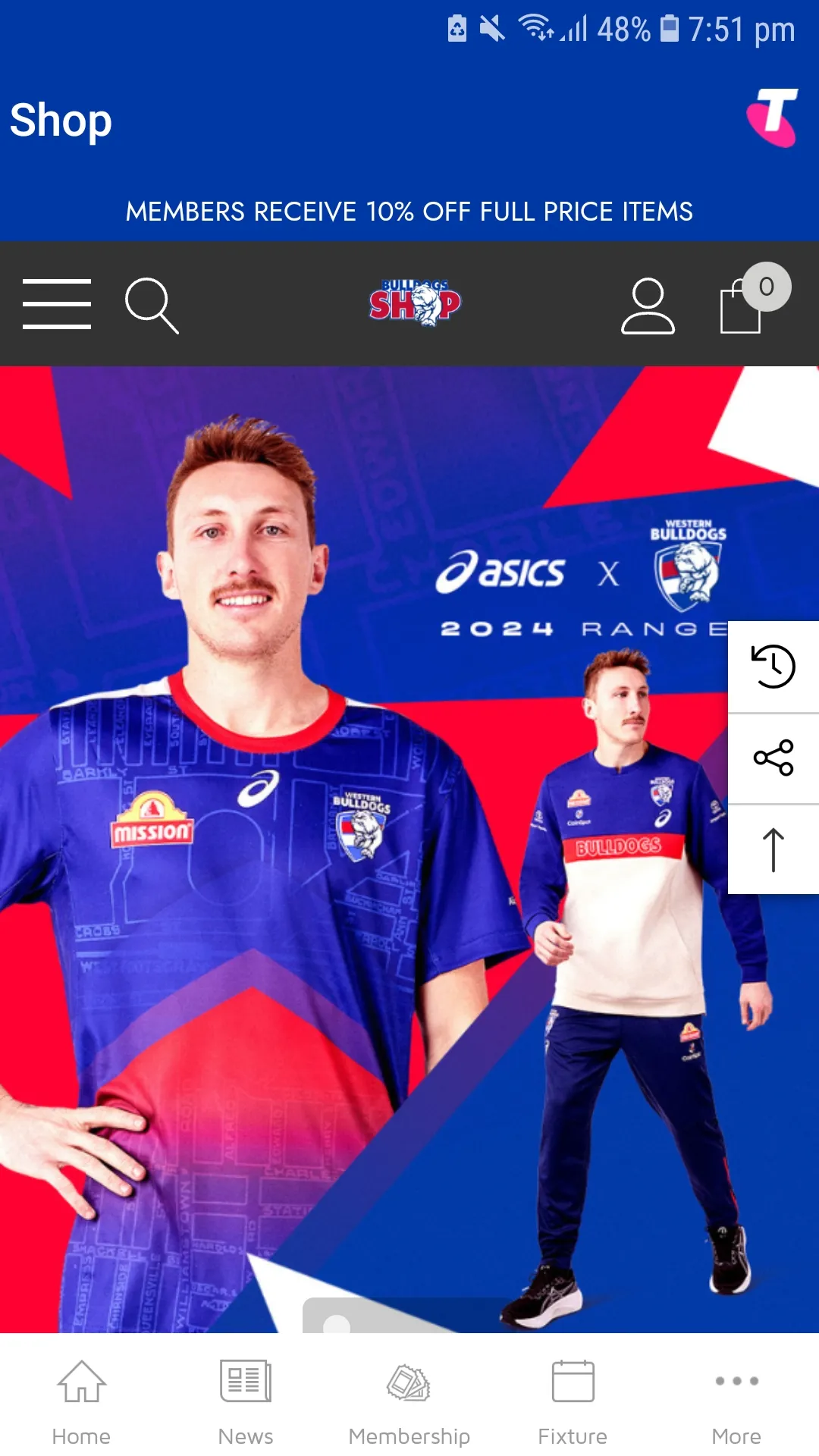 Western Bulldogs Official App | Indus Appstore | Screenshot