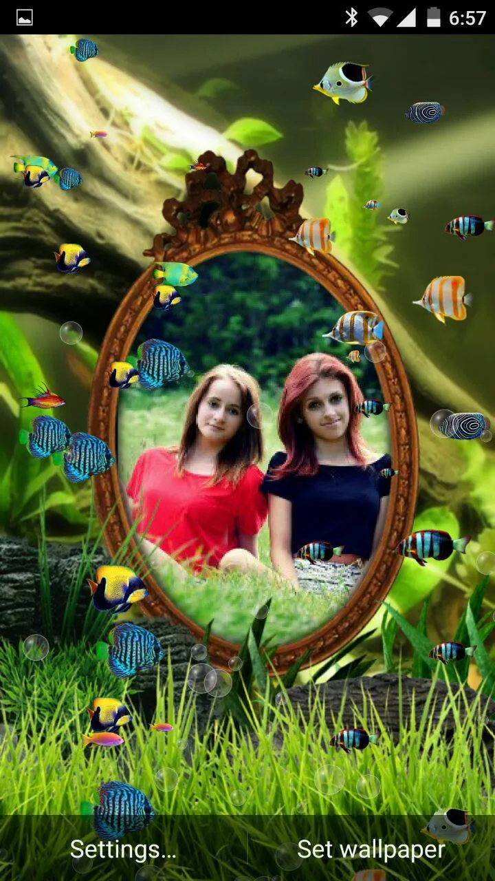 Aquarium Live Wallpaper Touch | Indus Appstore | Screenshot