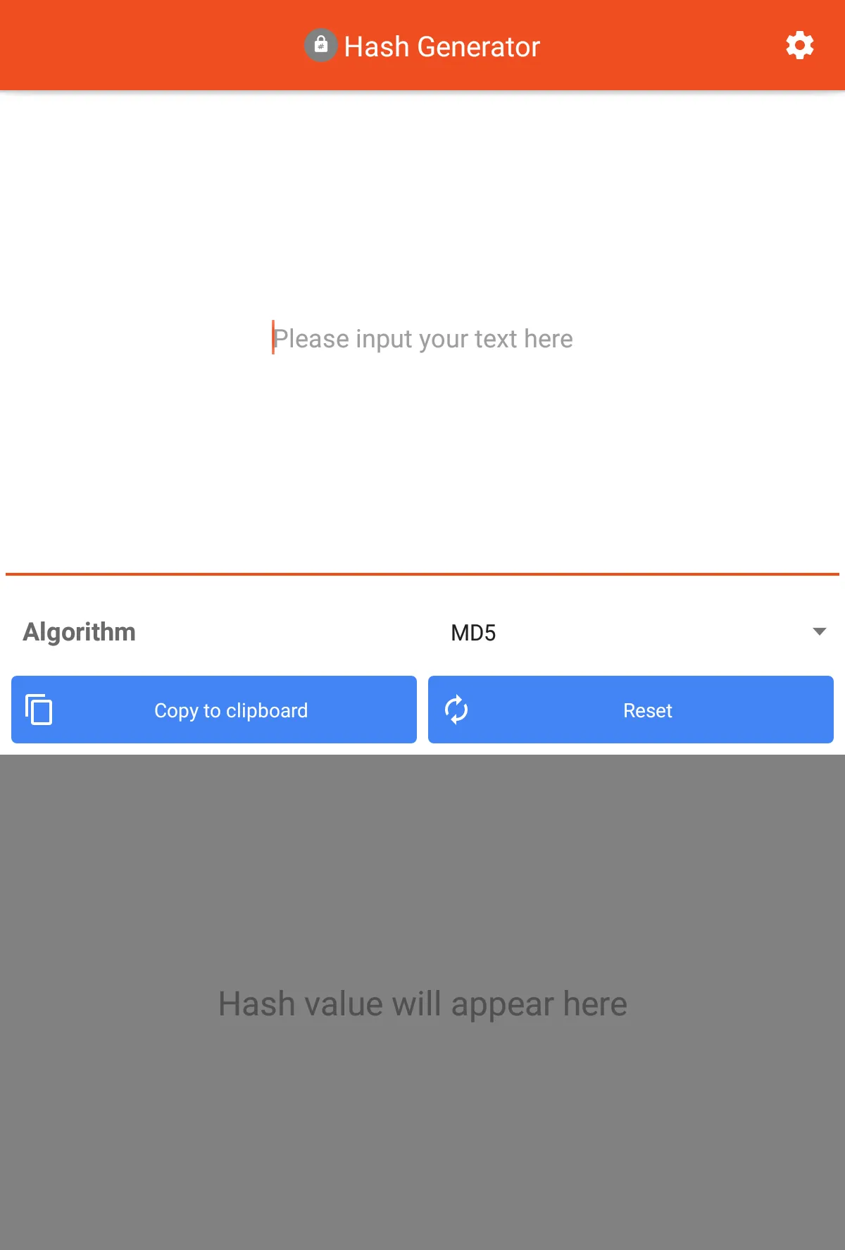 Hash Generator | Indus Appstore | Screenshot