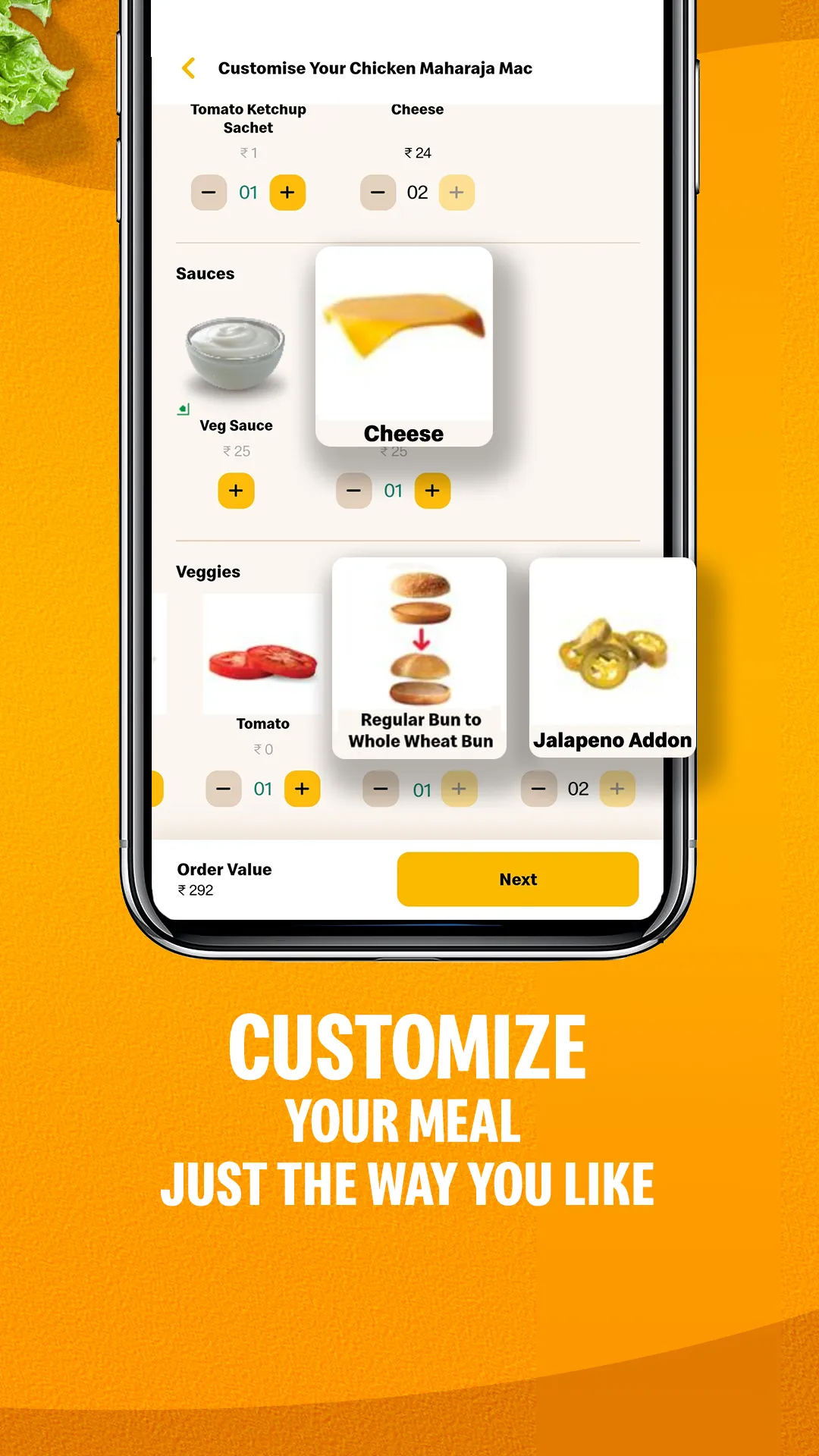 McDonald’s India Food Delivery | Indus Appstore | Screenshot