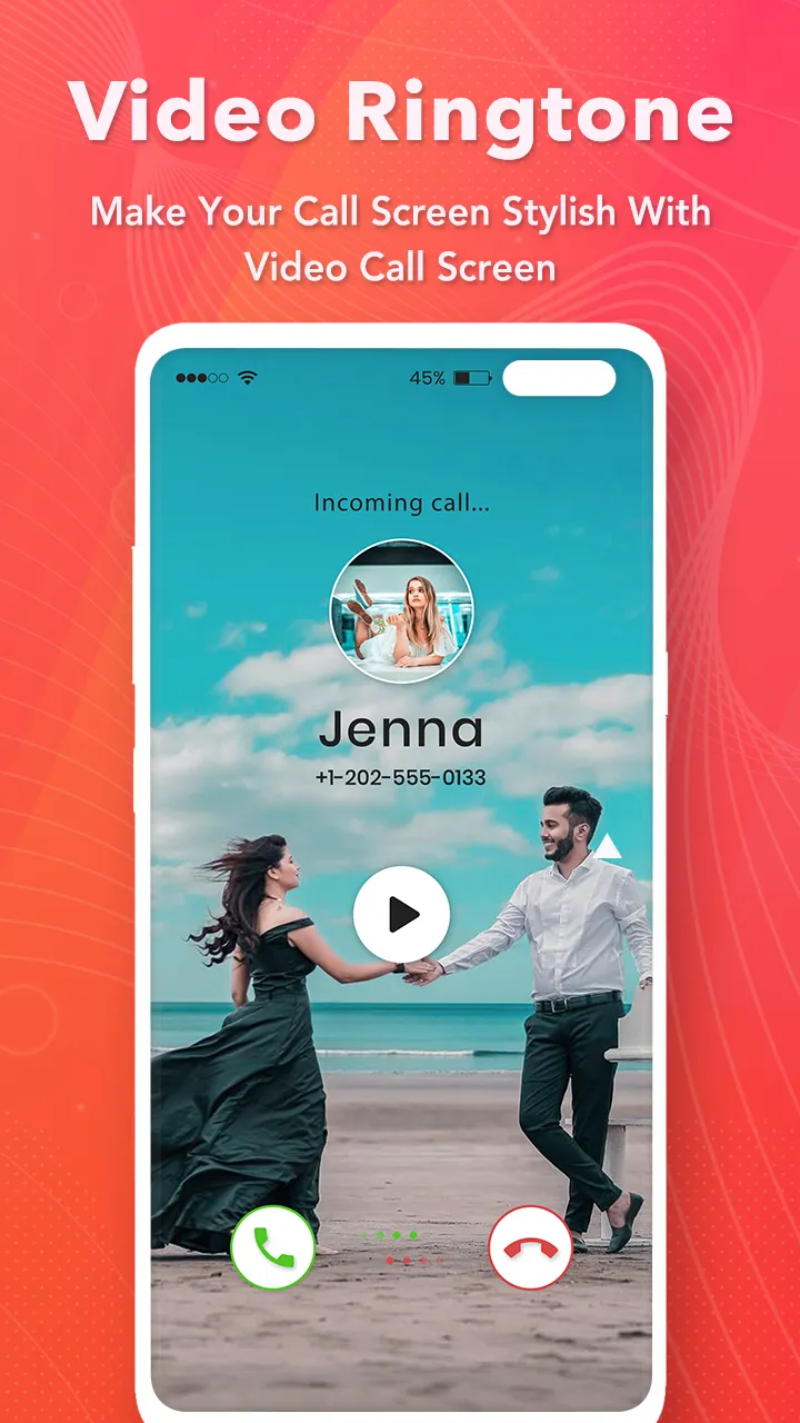 Full Screen Video Ringtone for | Indus Appstore | Screenshot