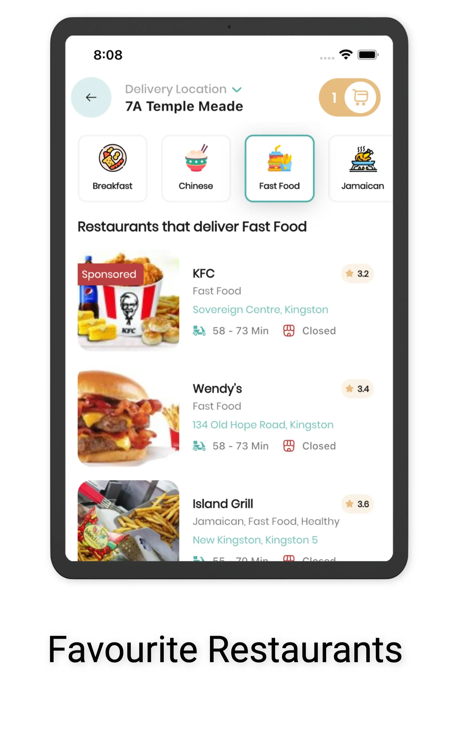 7Krave Food & Grocery Delivery | Indus Appstore | Screenshot