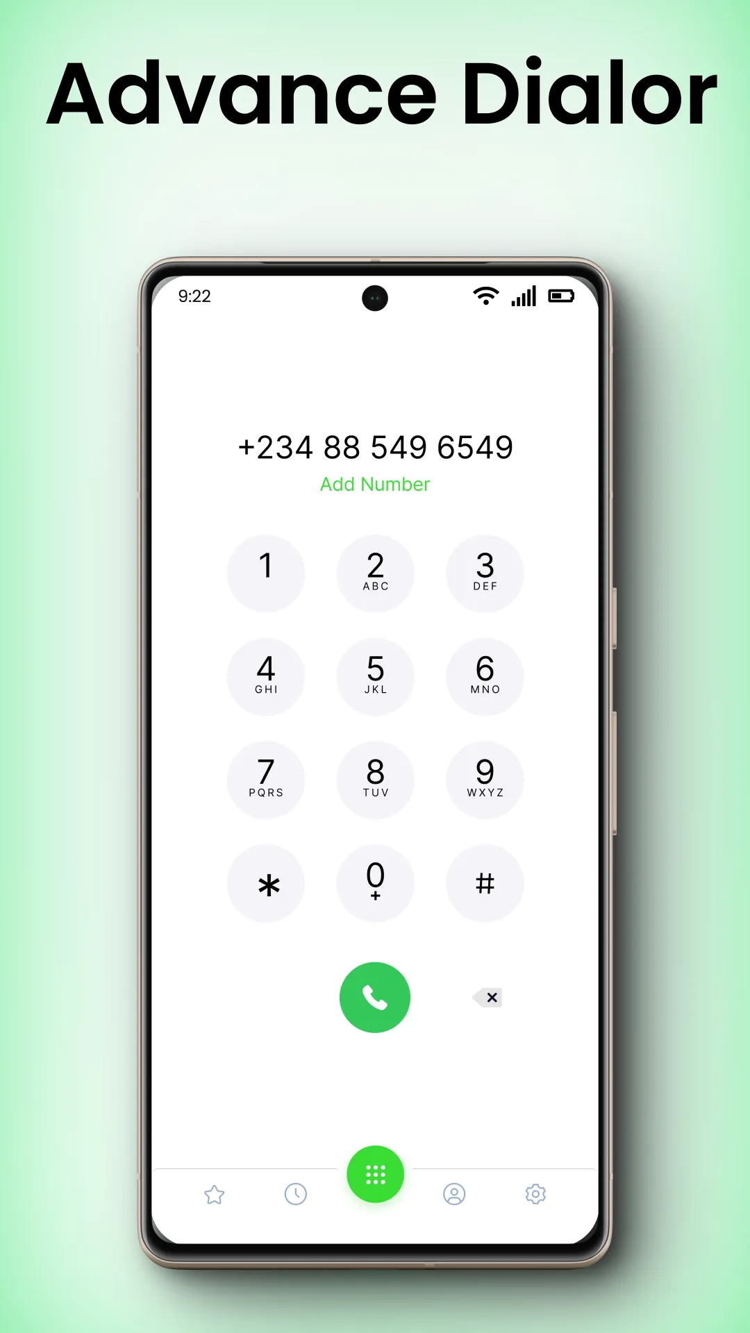 Phone Dialer: iCall Screen | Indus Appstore | Screenshot