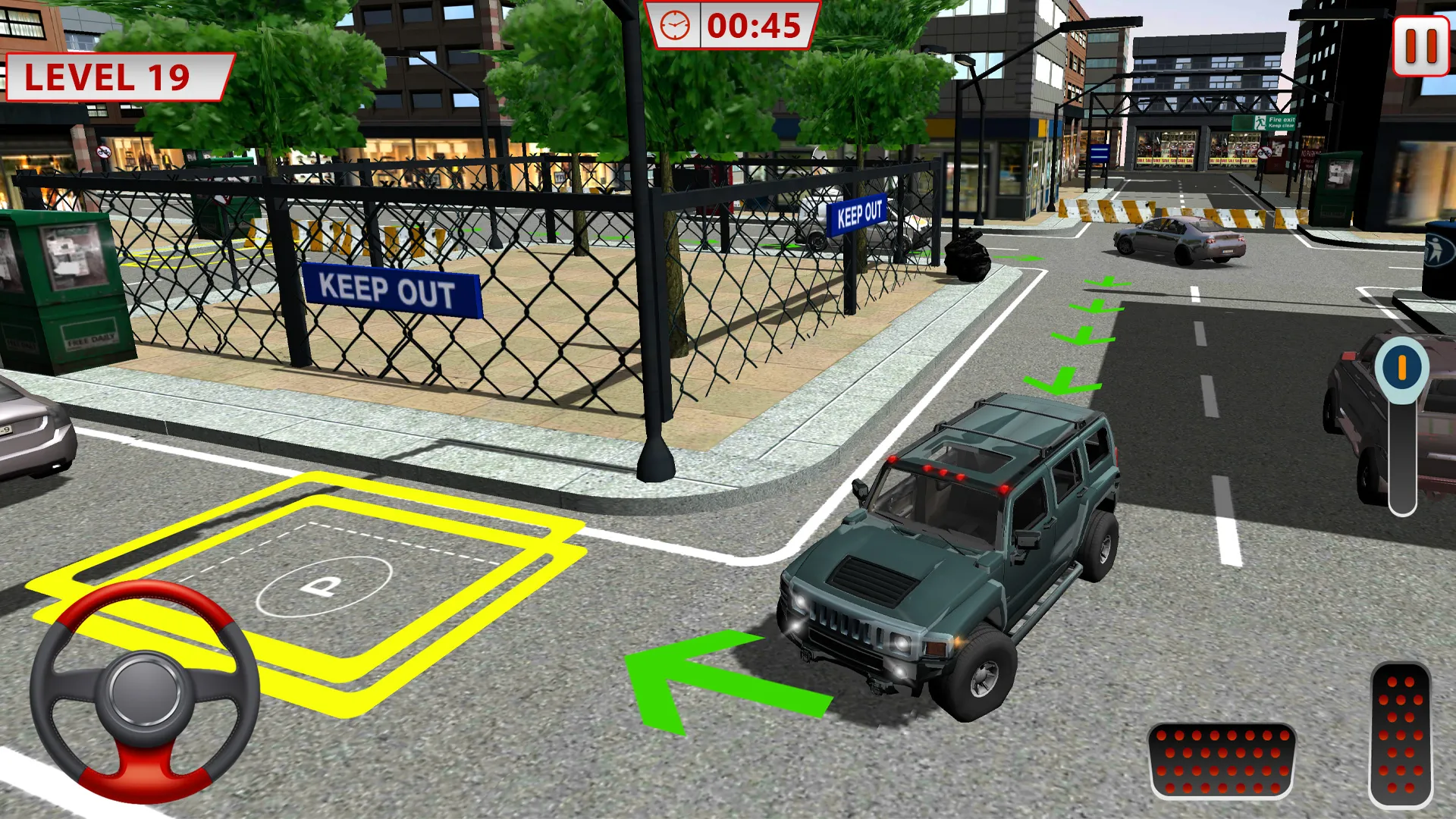 4x4 SUV Car Parking Game Jeep | Indus Appstore | Screenshot