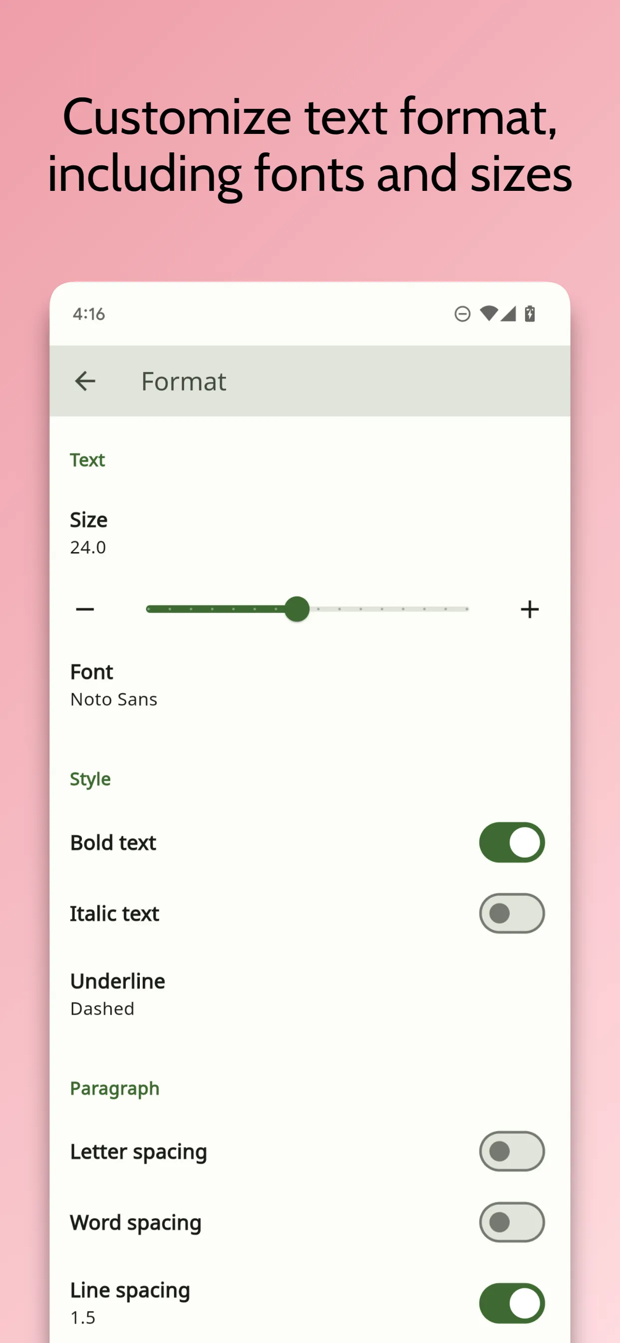 Documentally - Word Count Note | Indus Appstore | Screenshot