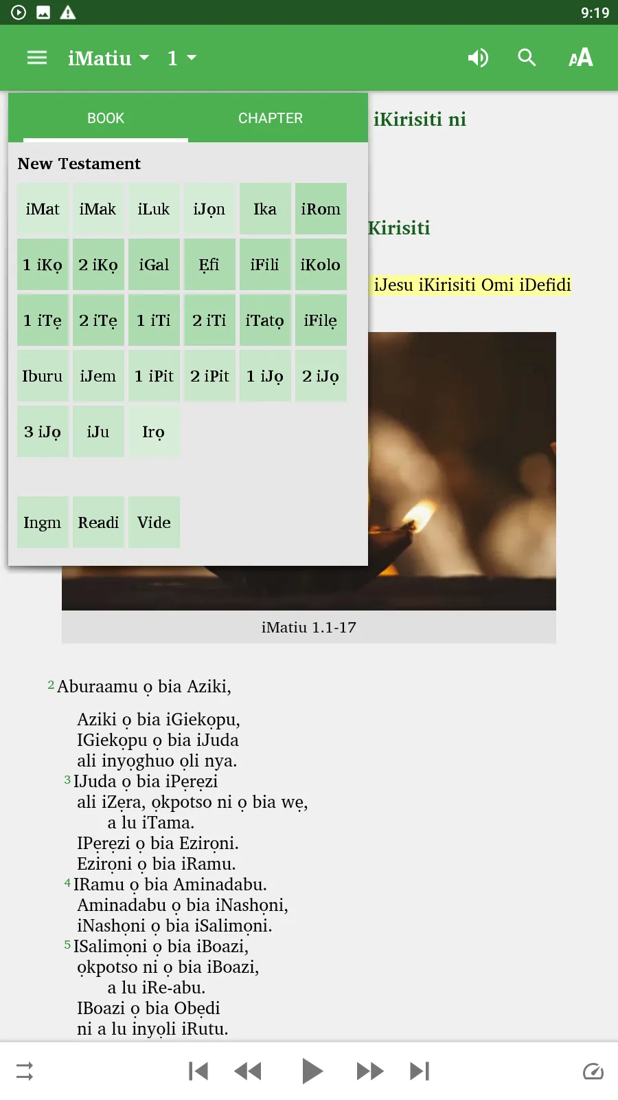 Okphela Bible | Indus Appstore | Screenshot