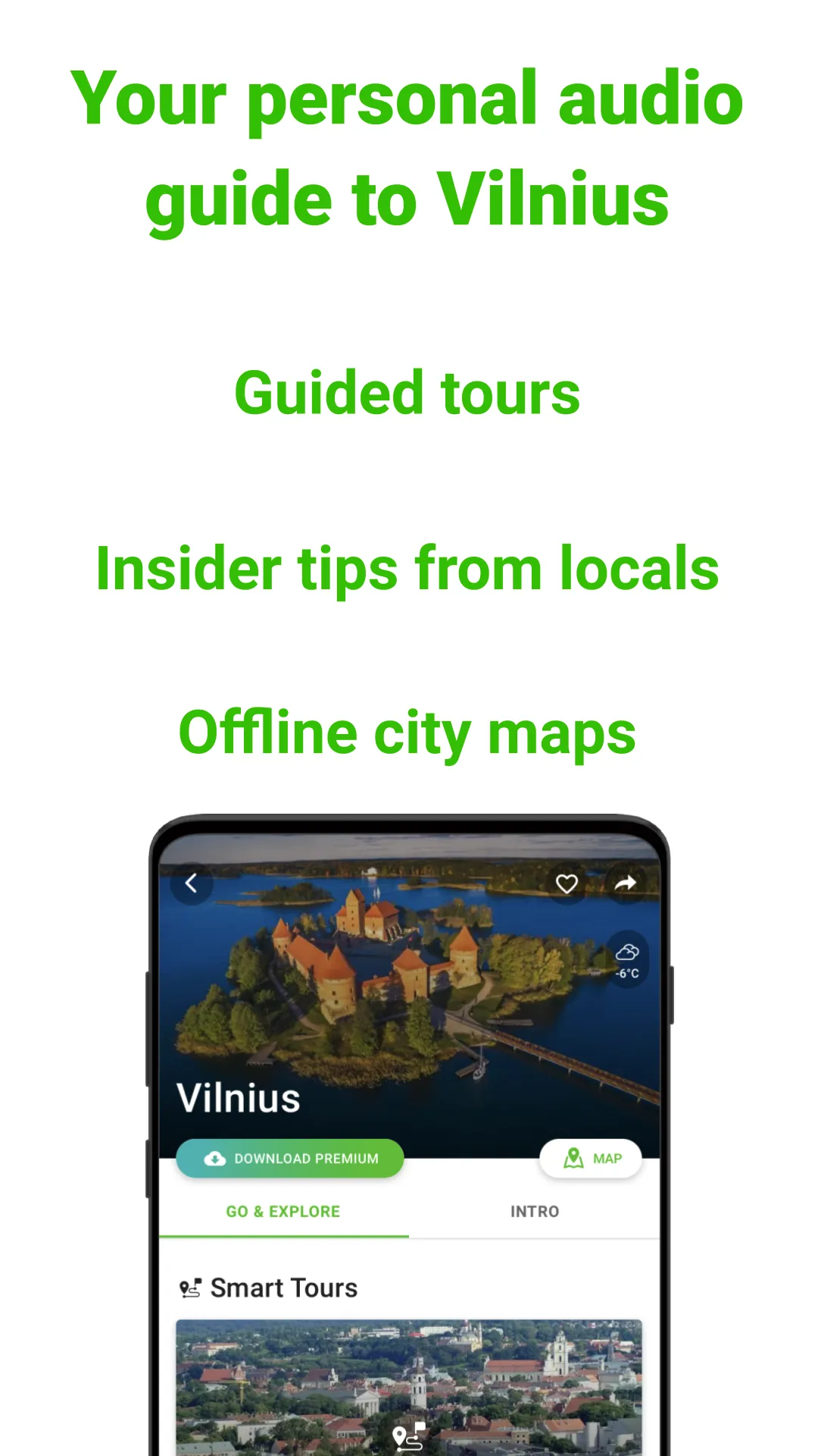 Vilnius Tour Guide:SmartGuide | Indus Appstore | Screenshot