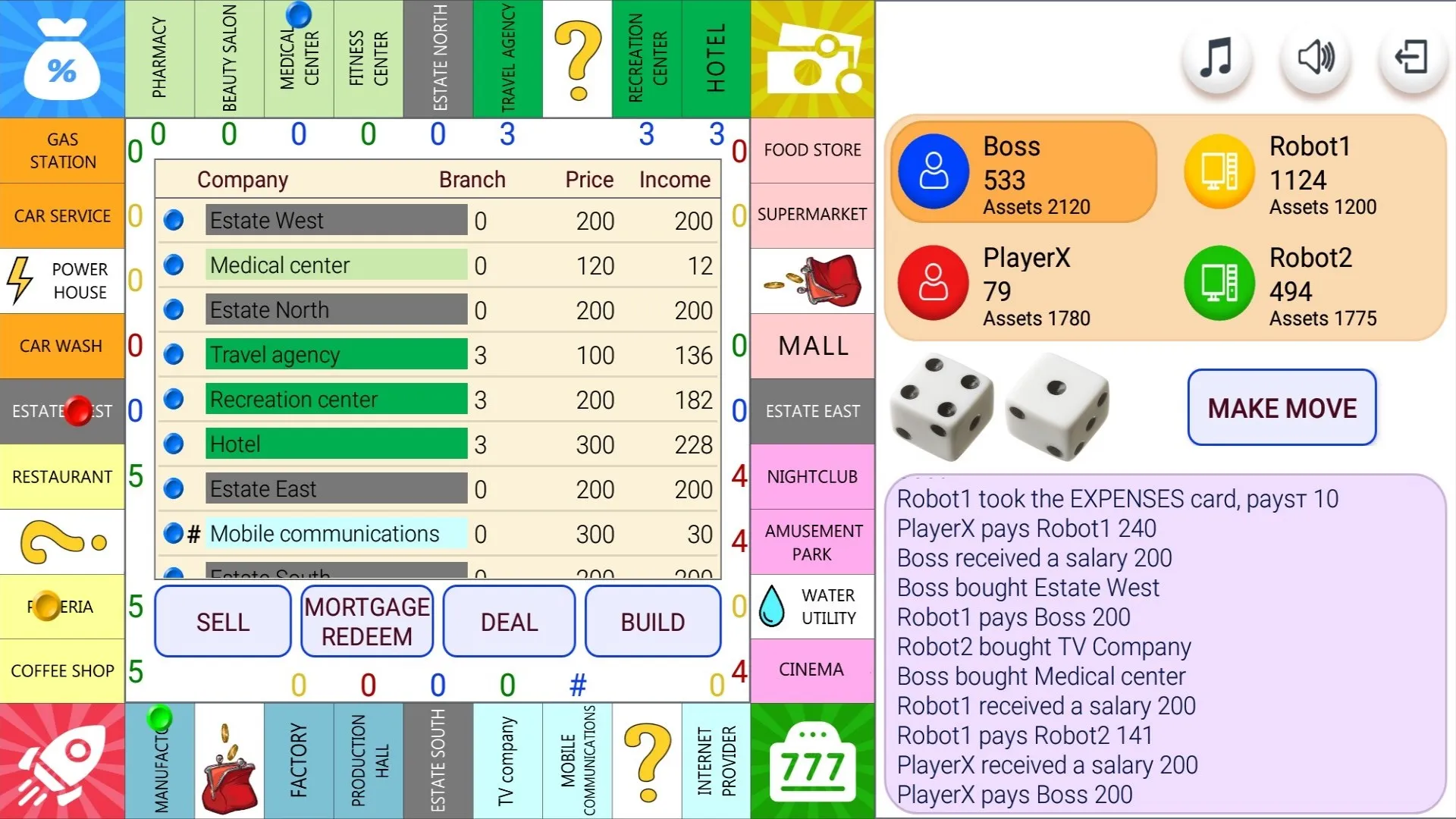 Monopolist Business Dice Board | Indus Appstore | Screenshot